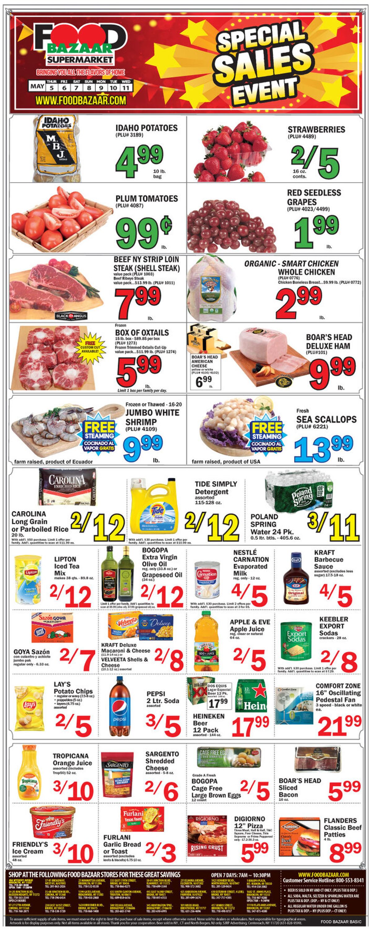 Food Bazaar Weekly Ad Circular - valid 05/05-05/11/2022