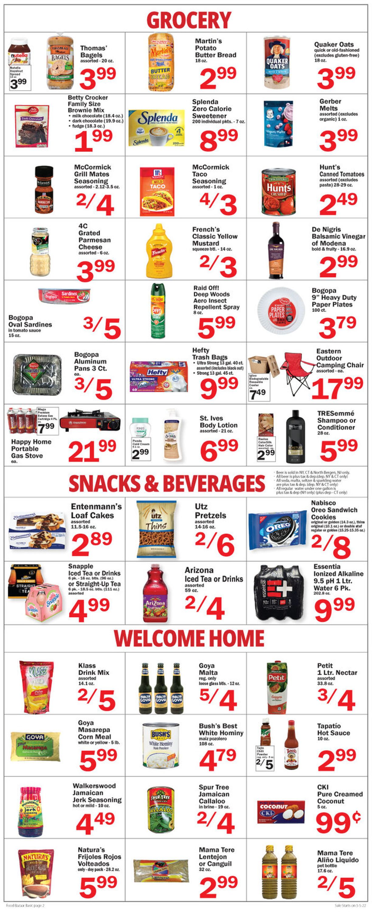 Food Bazaar Weekly Ad Circular - valid 05/05-05/11/2022 (Page 2)