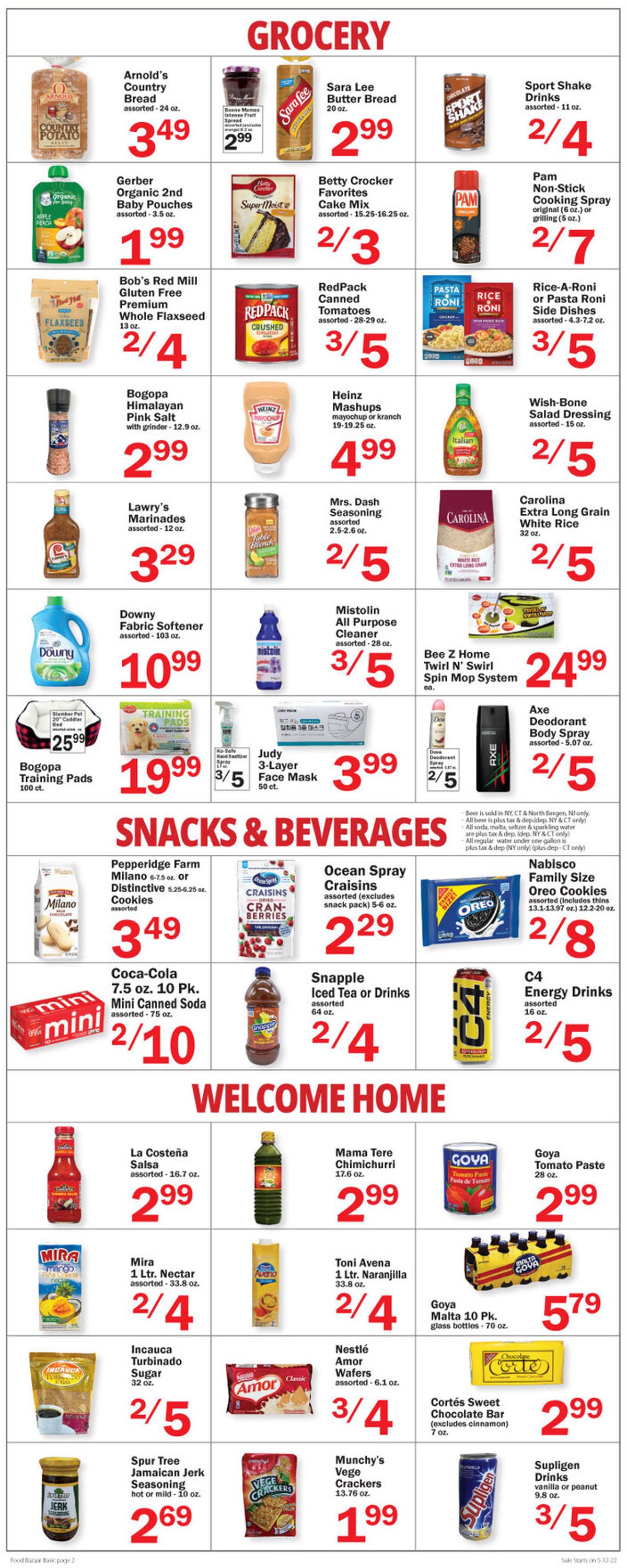 Food Bazaar Weekly Ad Circular - valid 05/12-05/18/2022 (Page 2)