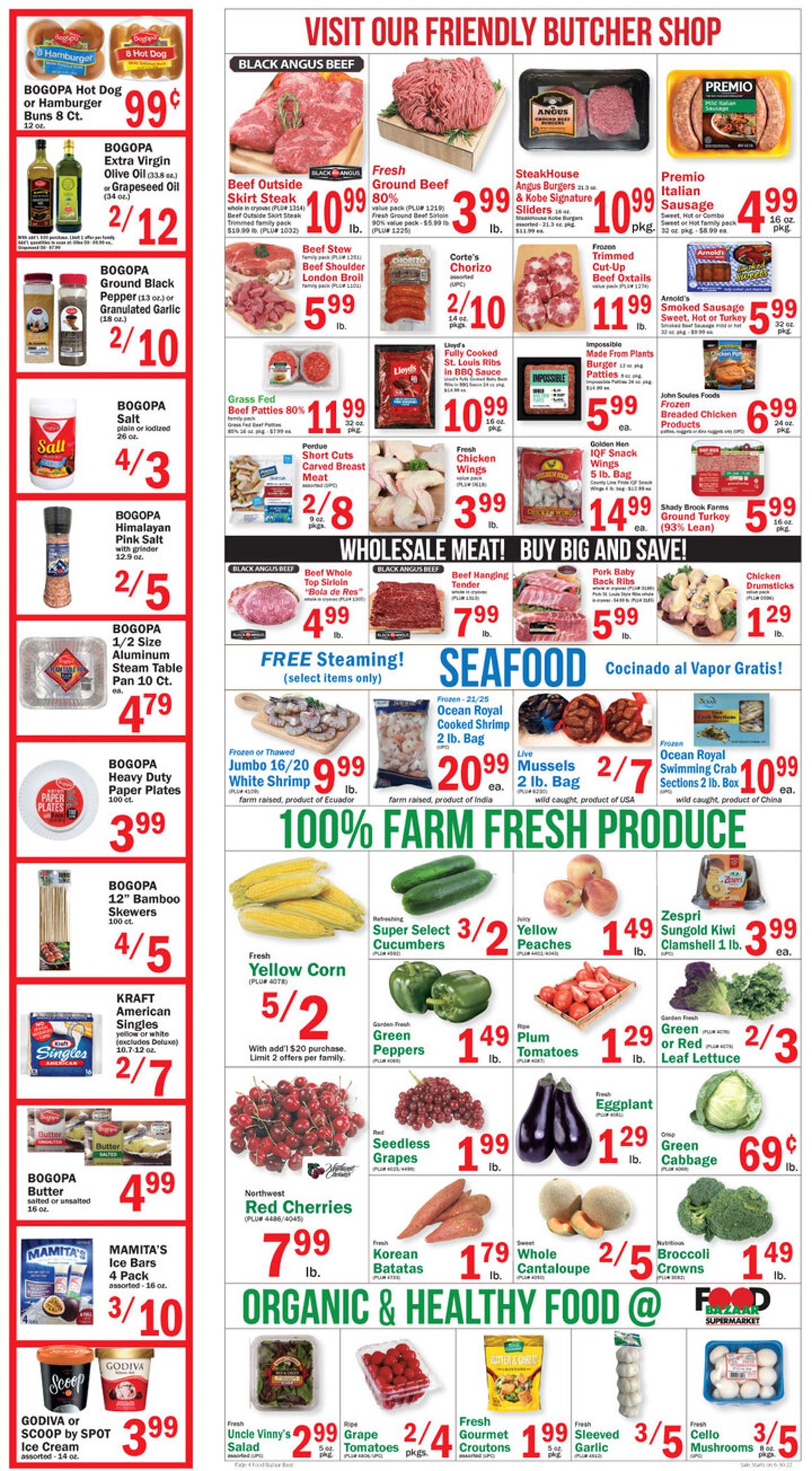 Food Bazaar - 4th of July Sale Weekly Ad Circular - valid 06/30-07/06/2022 (Page 4)