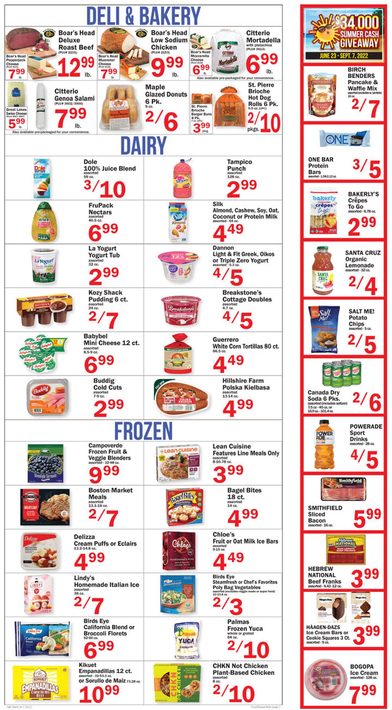 Food Bazaar Weekly Ad Circular - valid 07/28-08/03/2022 (Page 3)