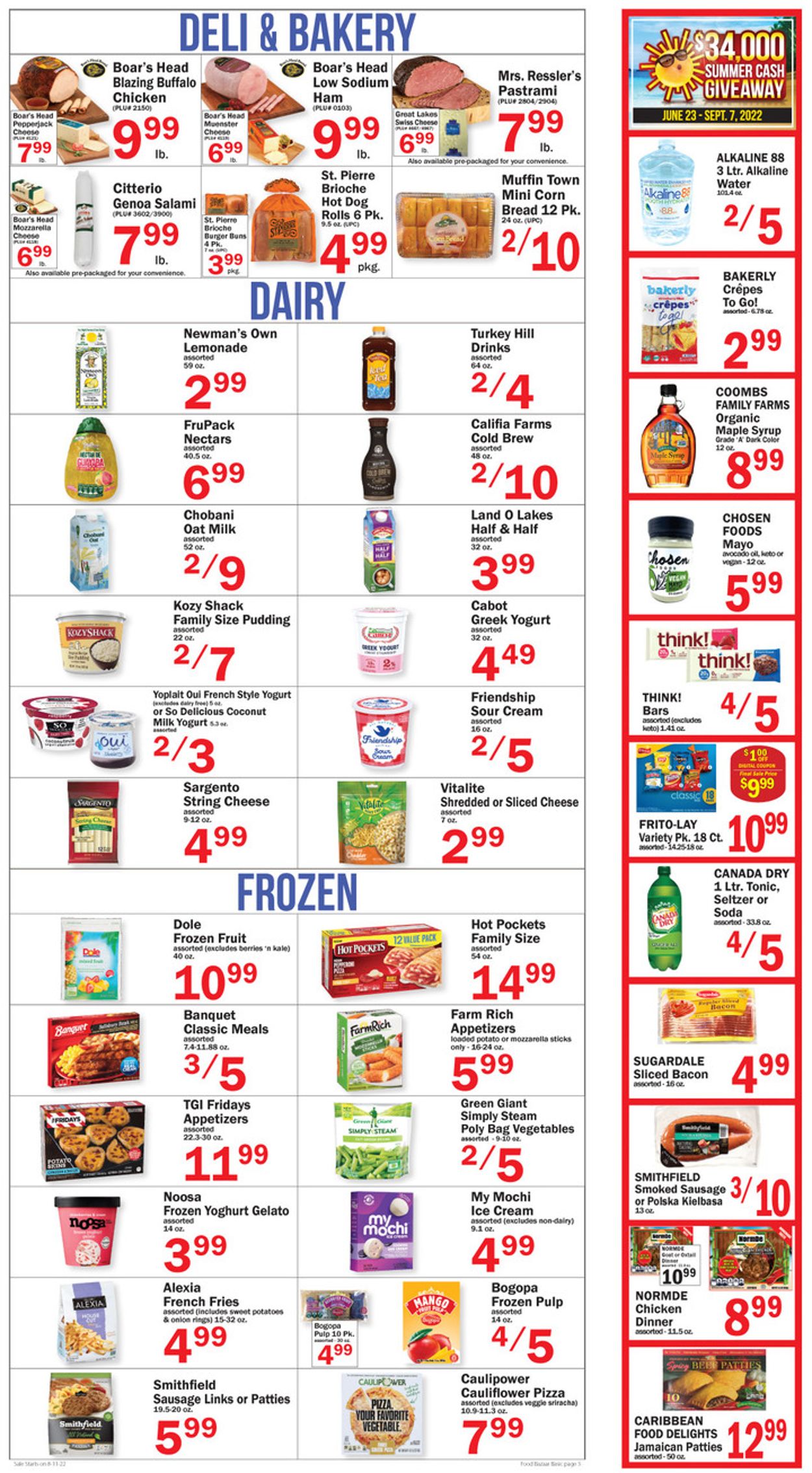 Food Bazaar Weekly Ad Circular - valid 08/11-08/17/2022 (Page 3)