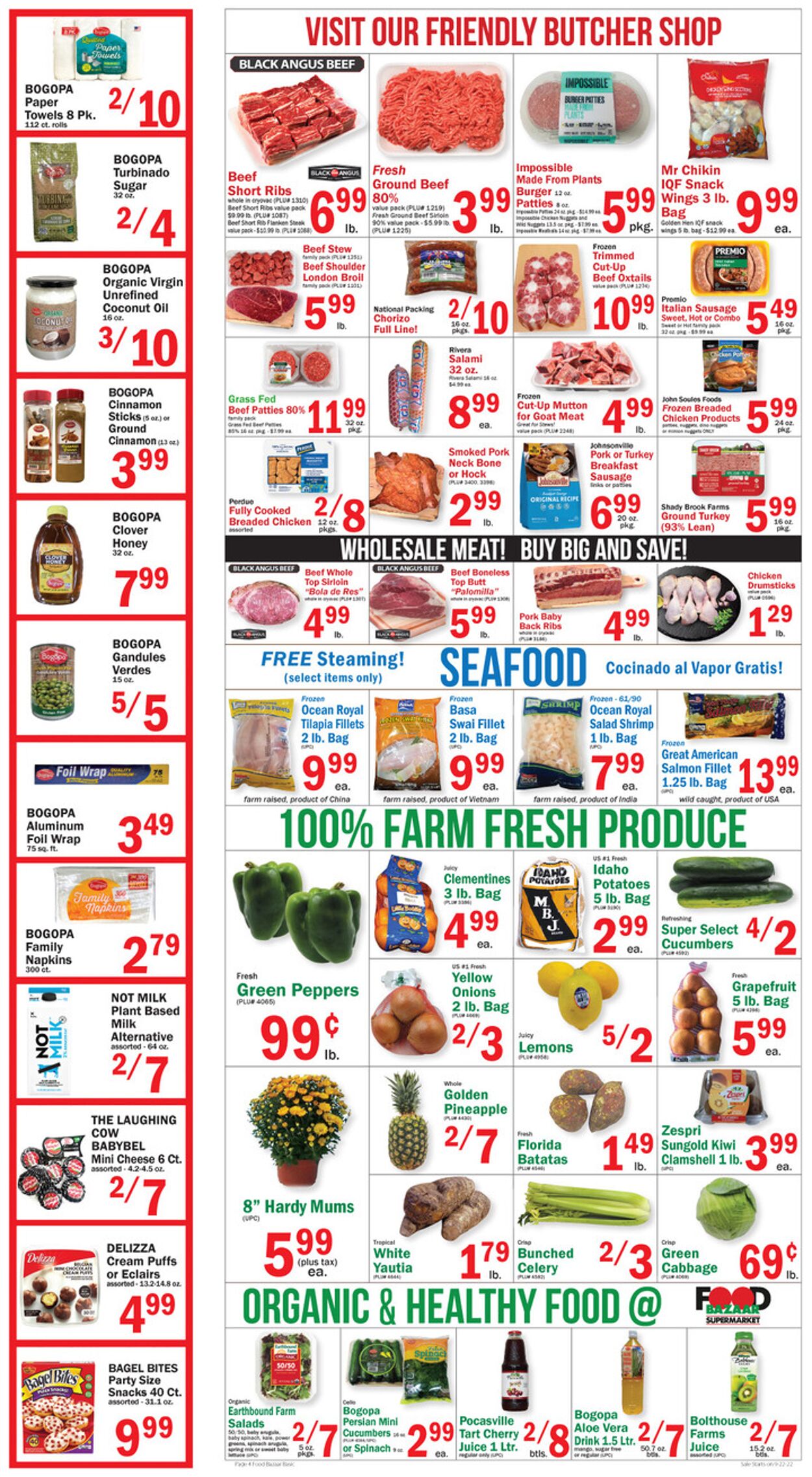 Food Bazaar Weekly Ad Circular - valid 09/22-09/28/2022 (Page 4)