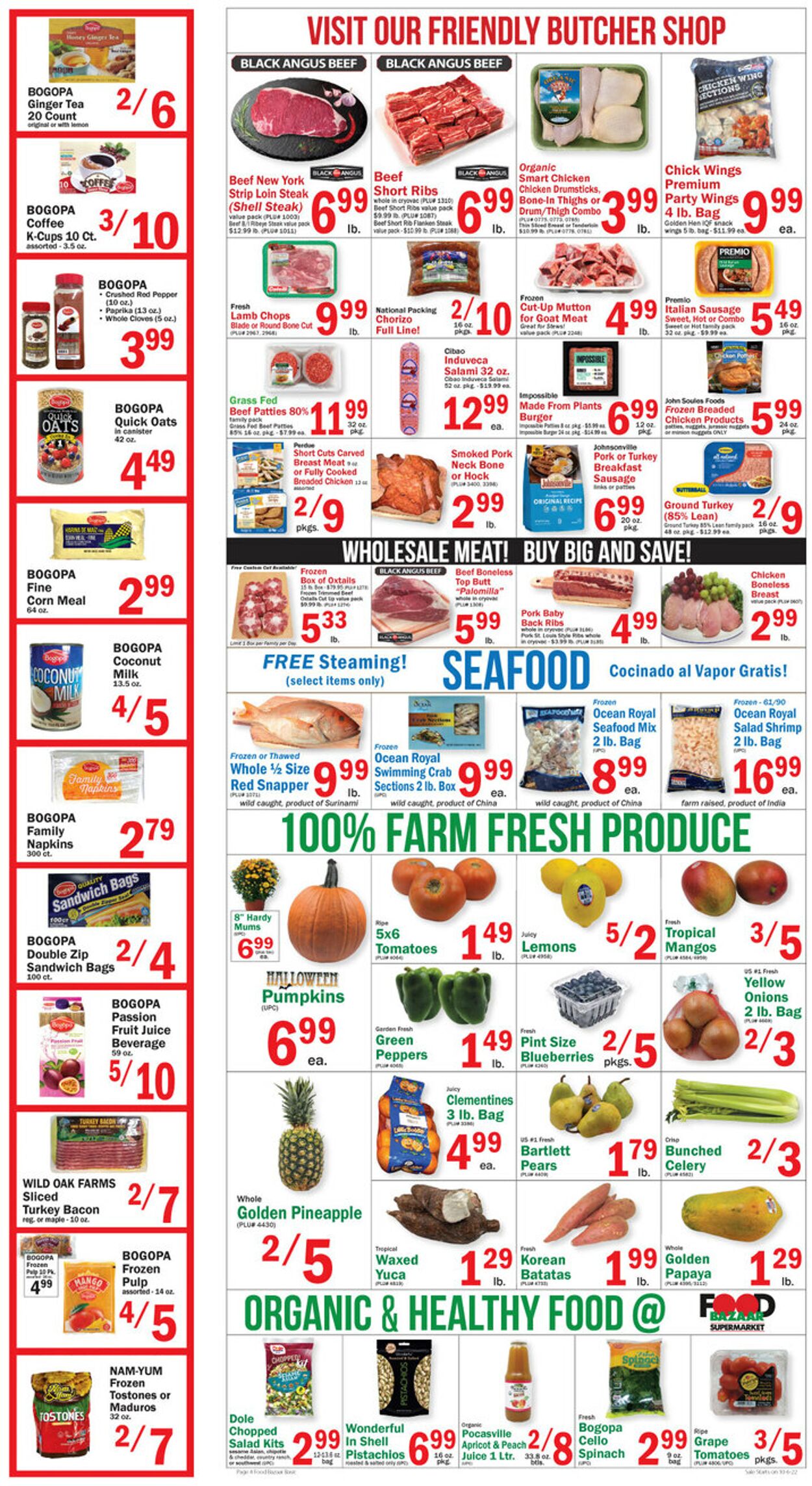 Food Bazaar Weekly Ad Circular - valid 10/06-10/12/2022 (Page 4)