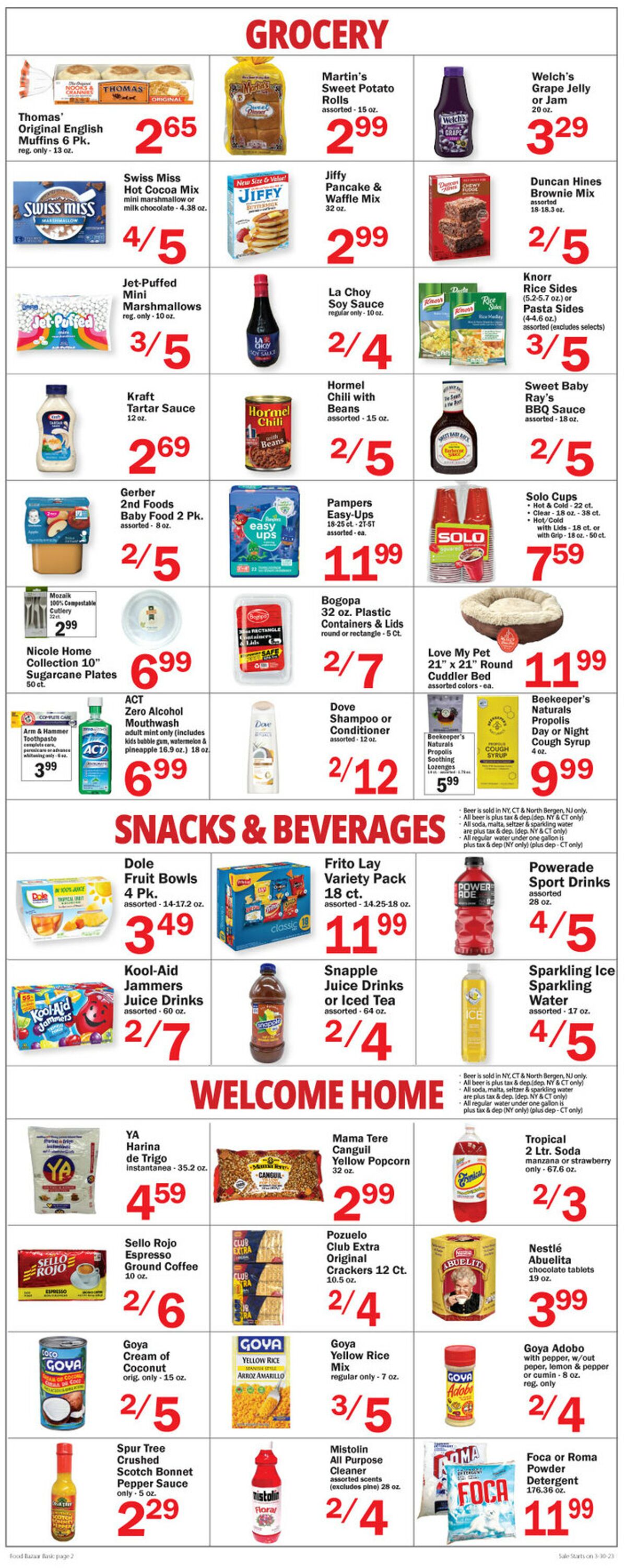 Food Bazaar Weekly Ad Circular - valid 03/30-04/05/2023 (Page 2)
