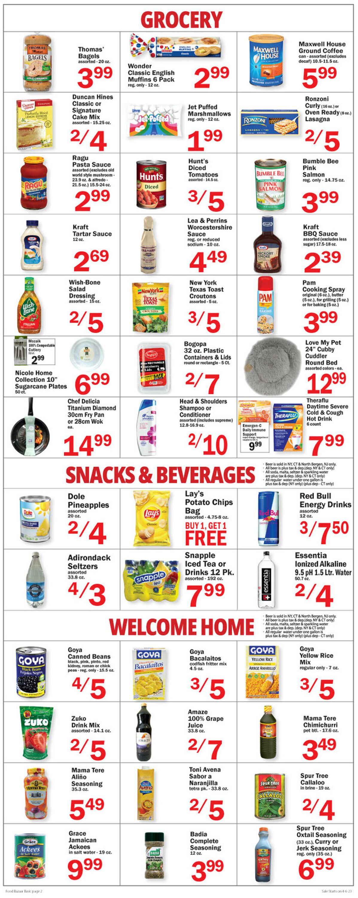 Food Bazaar Weekly Ad Circular - valid 04/06-04/13/2023 (Page 2)