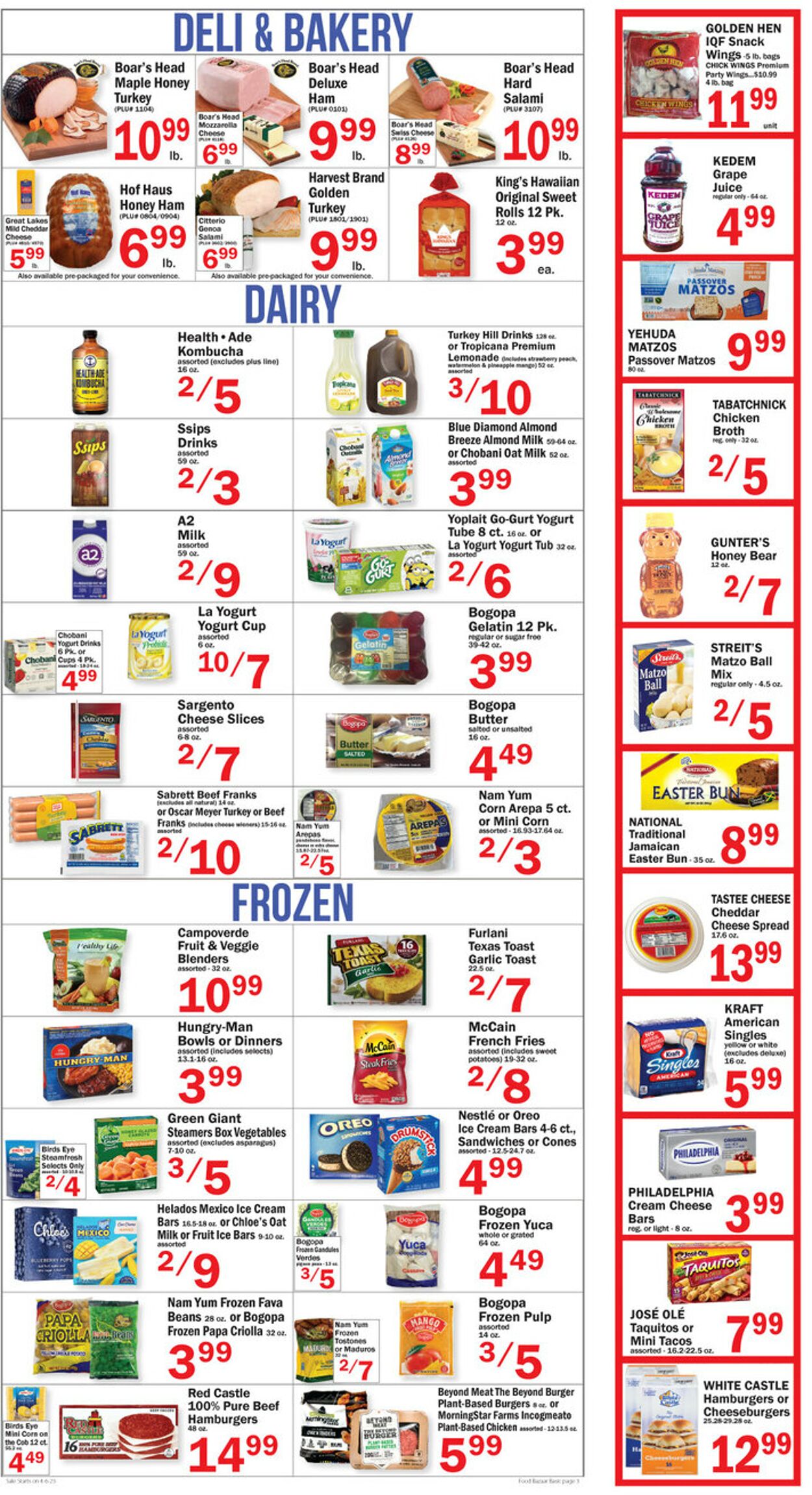 Food Bazaar Weekly Ad Circular - valid 04/06-04/13/2023 (Page 3)