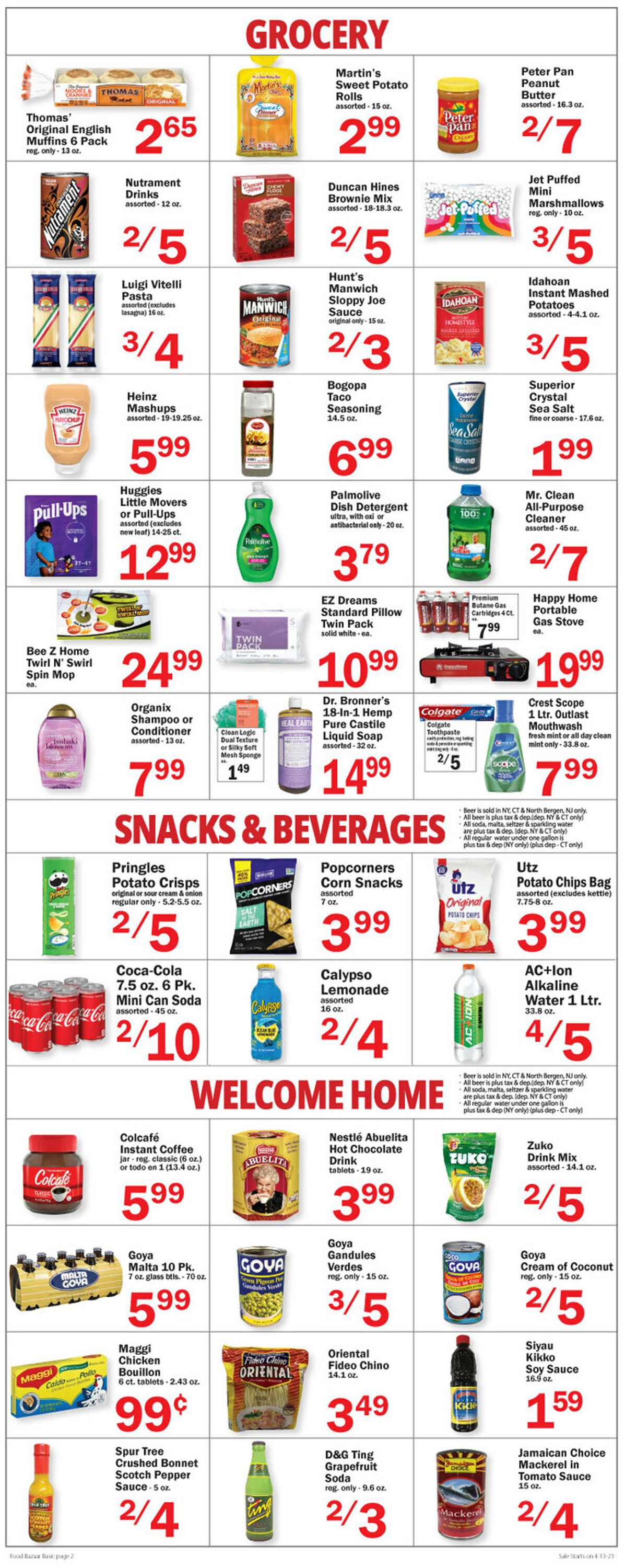 Food Bazaar Weekly Ad Circular - valid 04/13-04/20/2023 (Page 2)