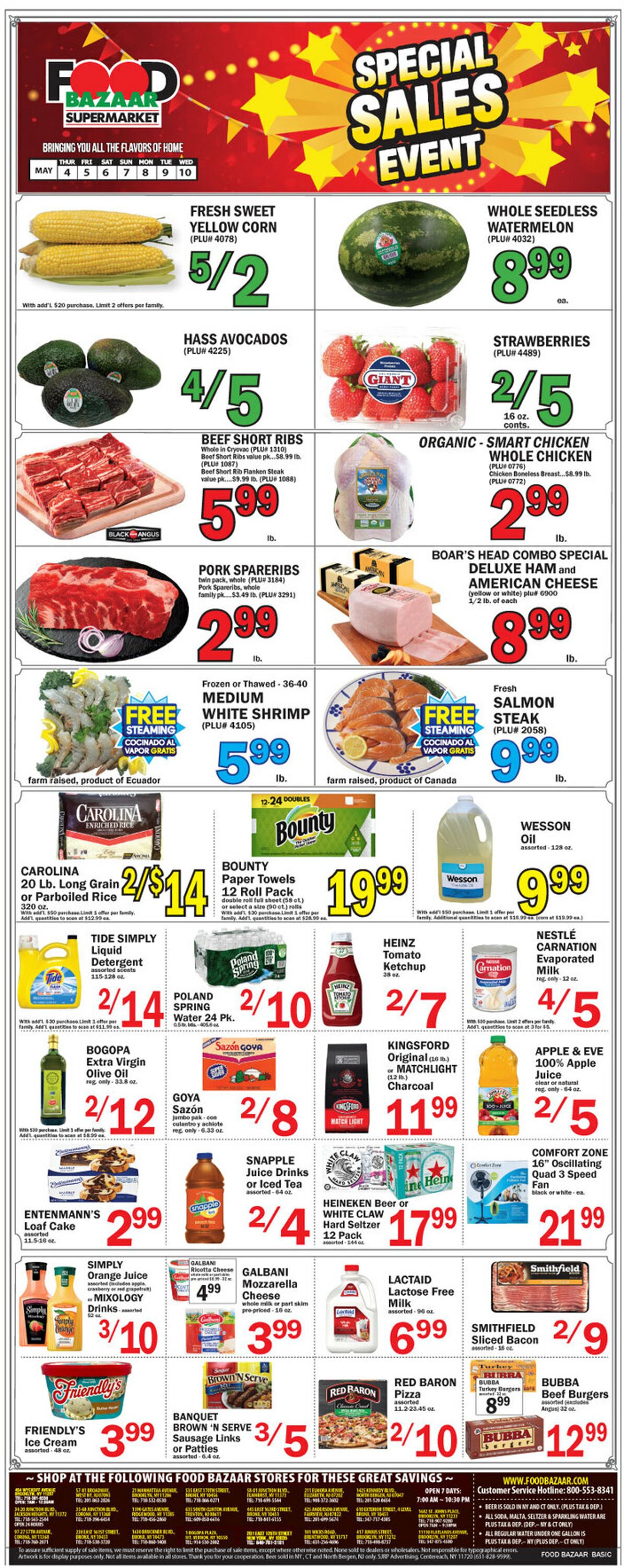 Food Bazaar Weekly Ad Circular - valid 05/04-05/10/2023