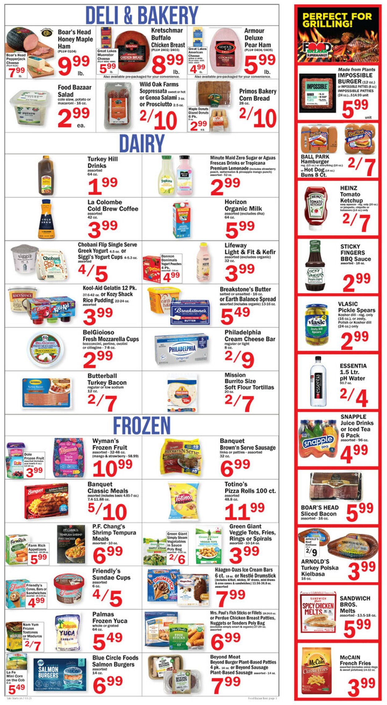 Food Bazaar Weekly Ad Circular - valid 07/13-07/20/2023 (Page 3)