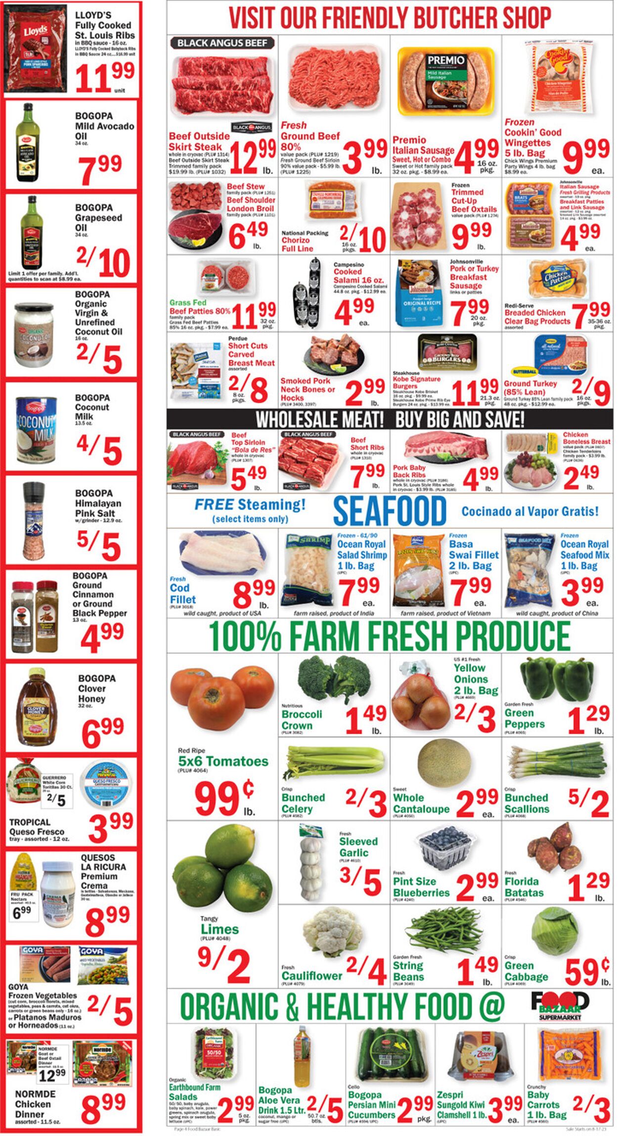 Food Bazaar Weekly Ad Circular - valid 08/17-08/24/2023 (Page 4)