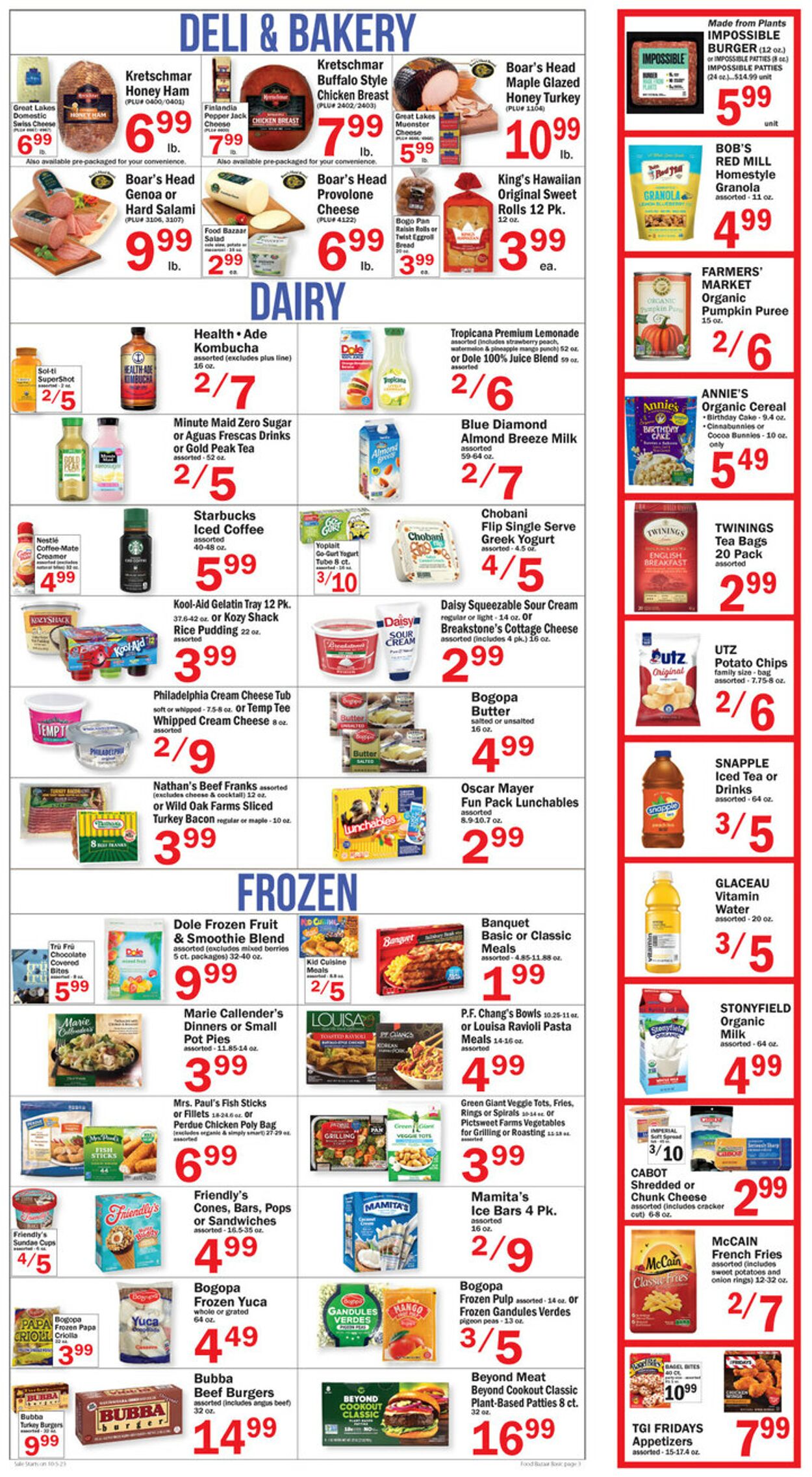 Food Bazaar Weekly Ad Circular - valid 10/05-10/12/2023 (Page 3)