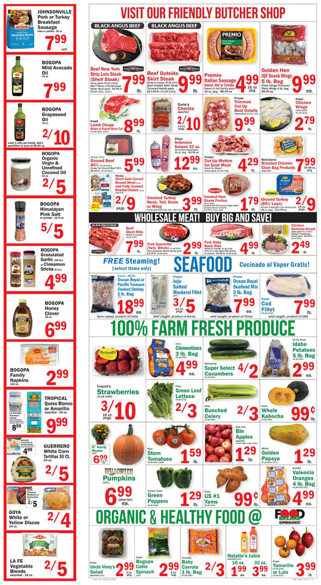 Food Bazaar Weekly Ad Circular - valid 10/05-10/12/2023 (Page 4)