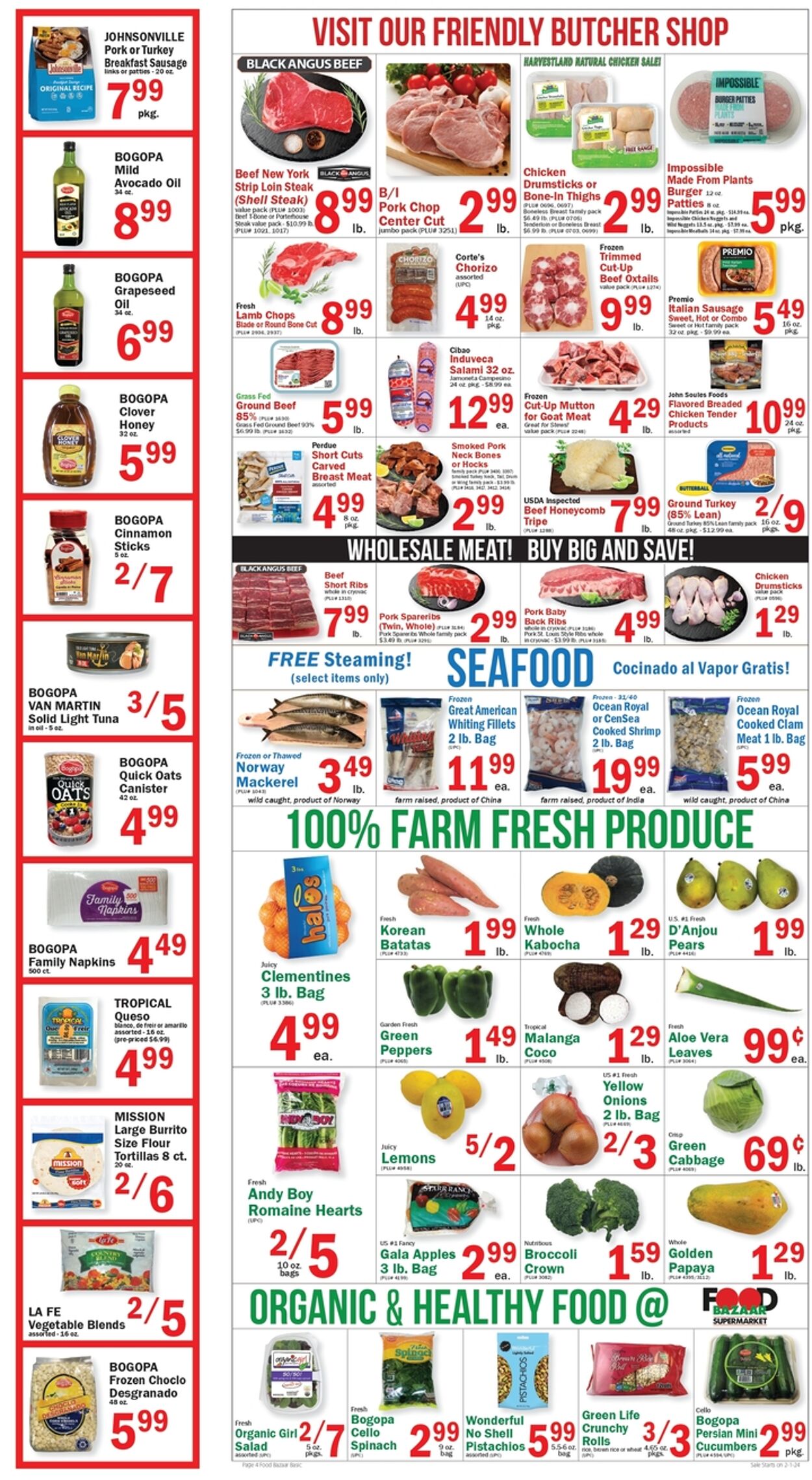 Food Bazaar Weekly Ad Circular - valid 02/01-02/08/2024 (Page 4)