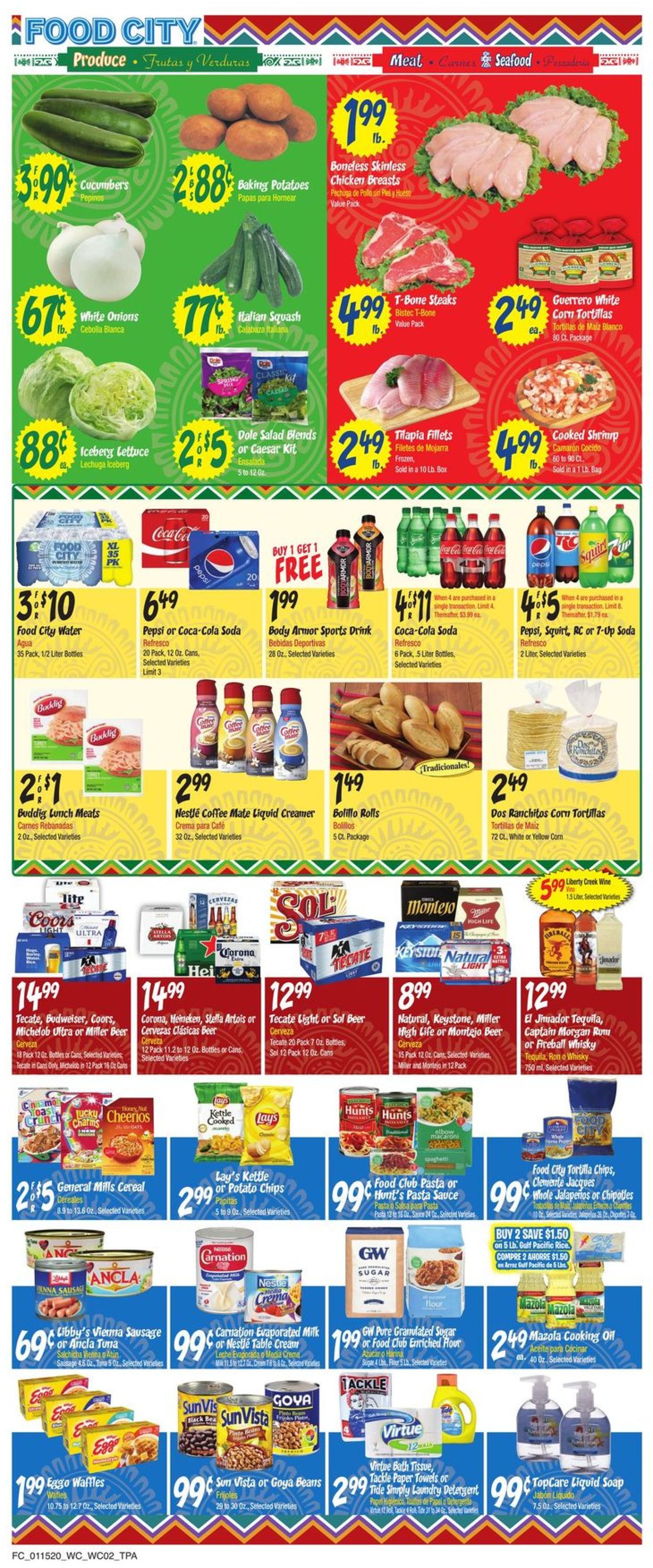 Food City Weekly Ad Circular - valid 01/15-01/21/2020 (Page 3)