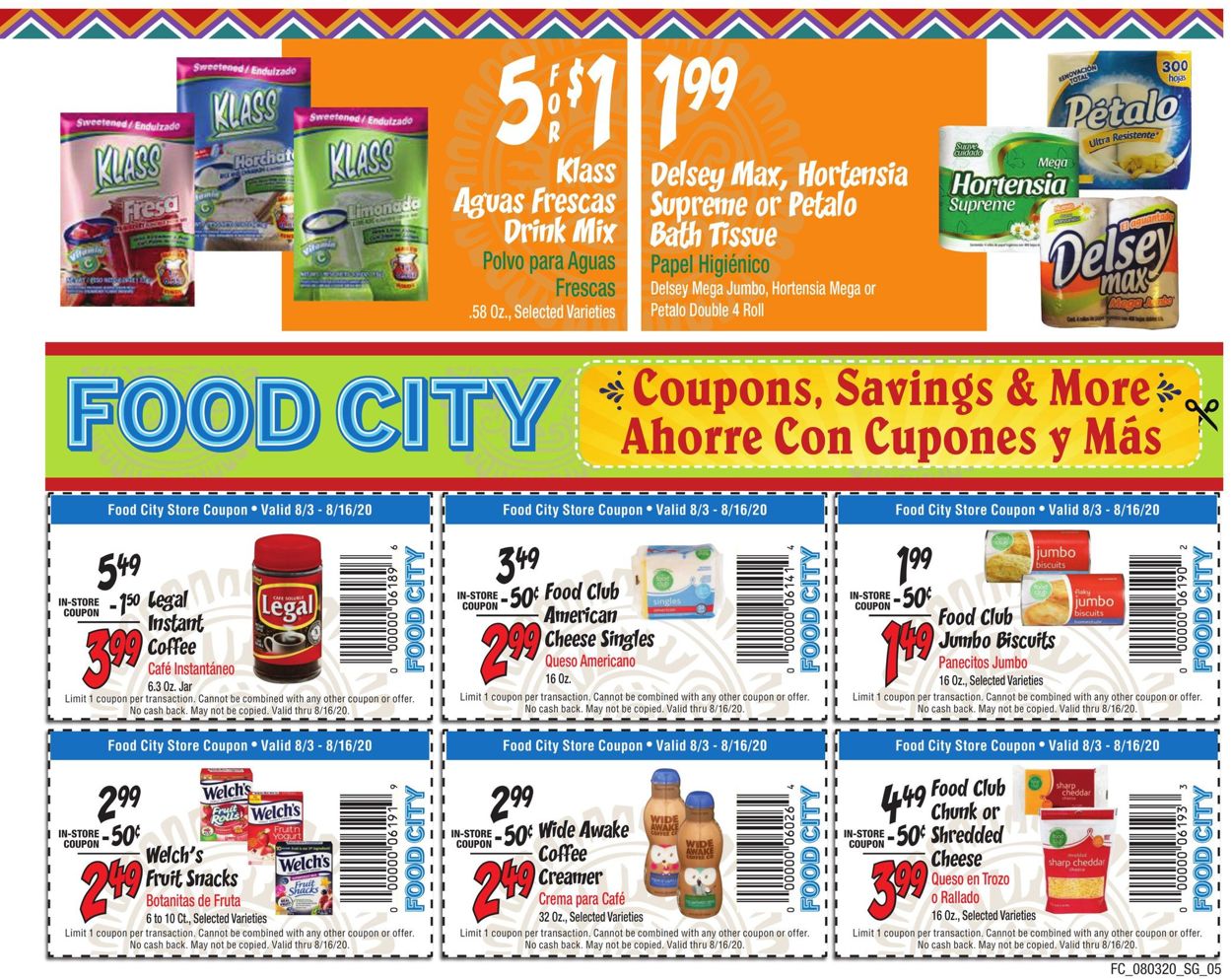 Food City Weekly Ad Circular - valid 08/03-08/16/2020 (Page 5)