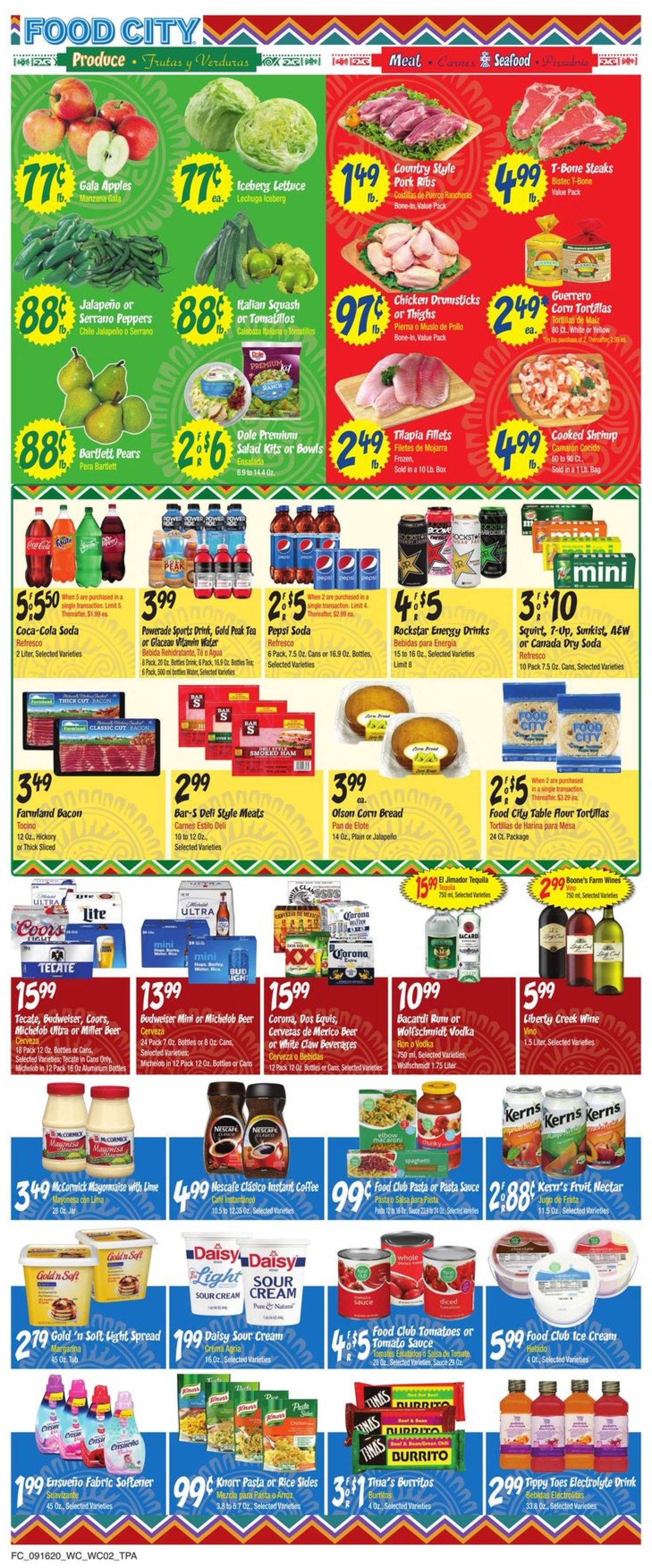Food City Weekly Ad Circular - valid 09/18-09/20/2020 (Page 3)