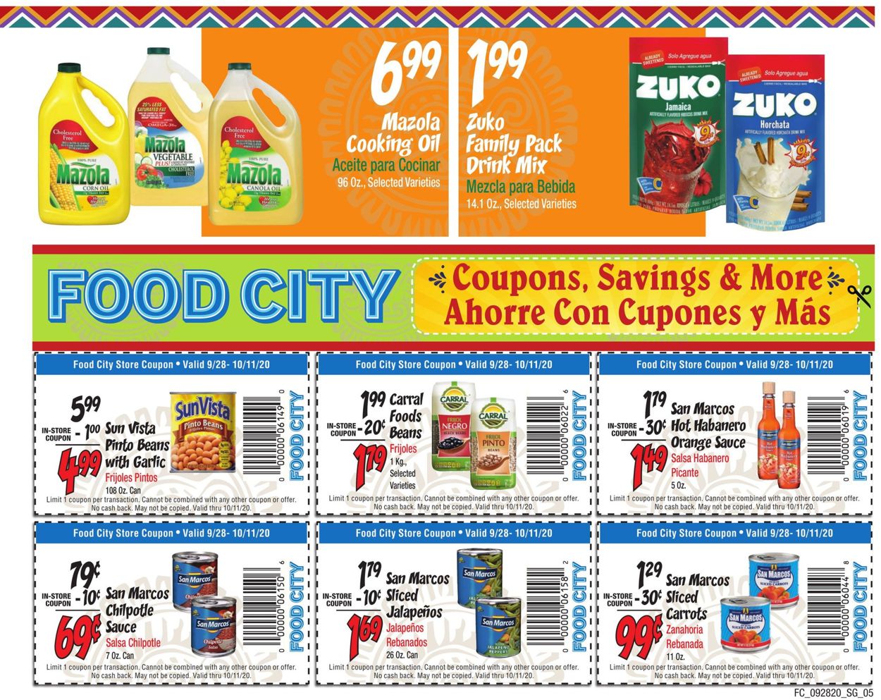 Food City Weekly Ad Circular - valid 09/28-10/11/2020 (Page 5)