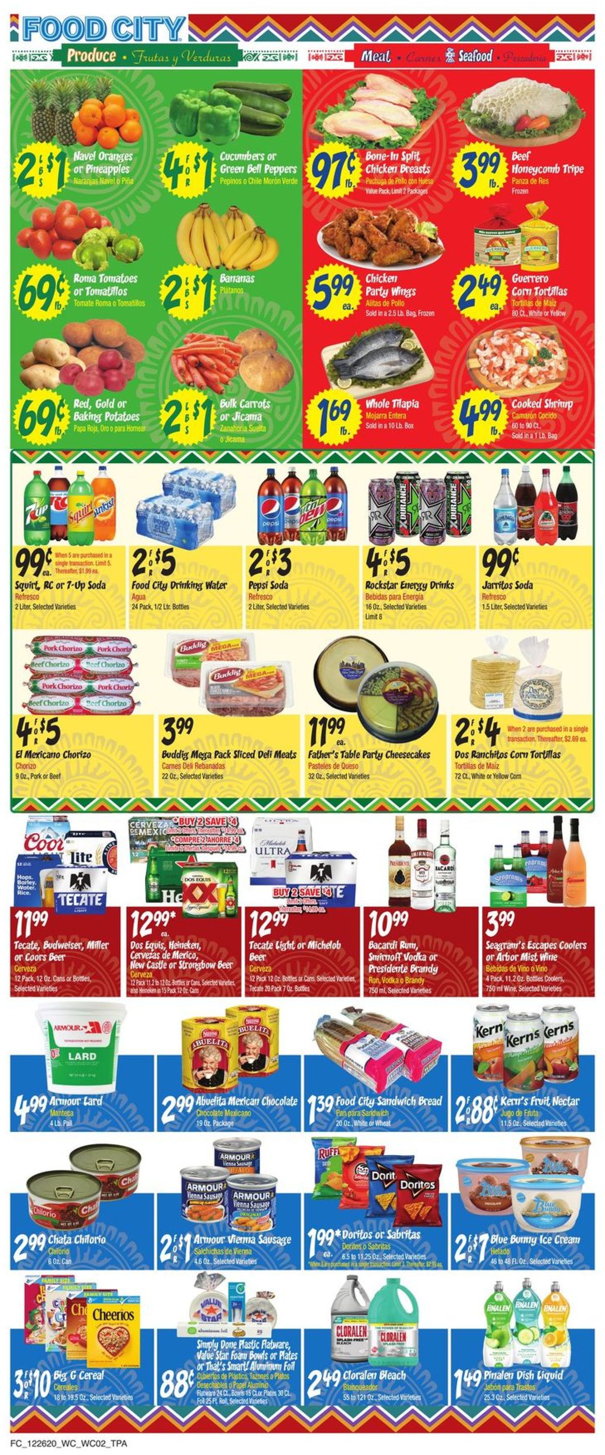Food City Weekly Ad Circular - valid 12/26-12/29/2020 (Page 2)