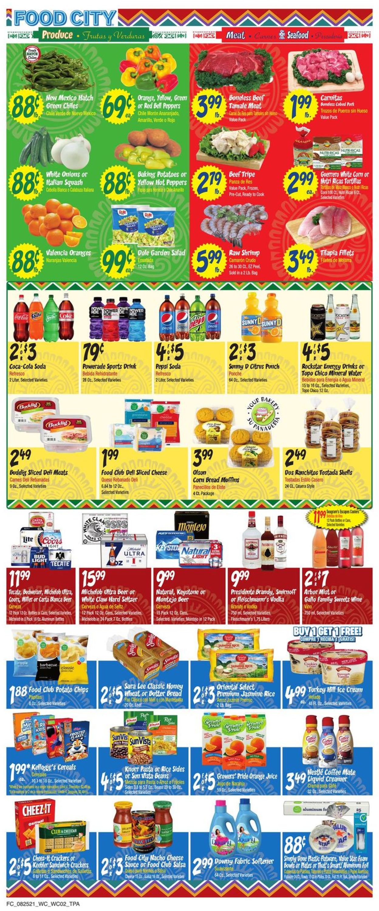 Food City Weekly Ad Circular - valid 08/25-08/31/2021 (Page 3)