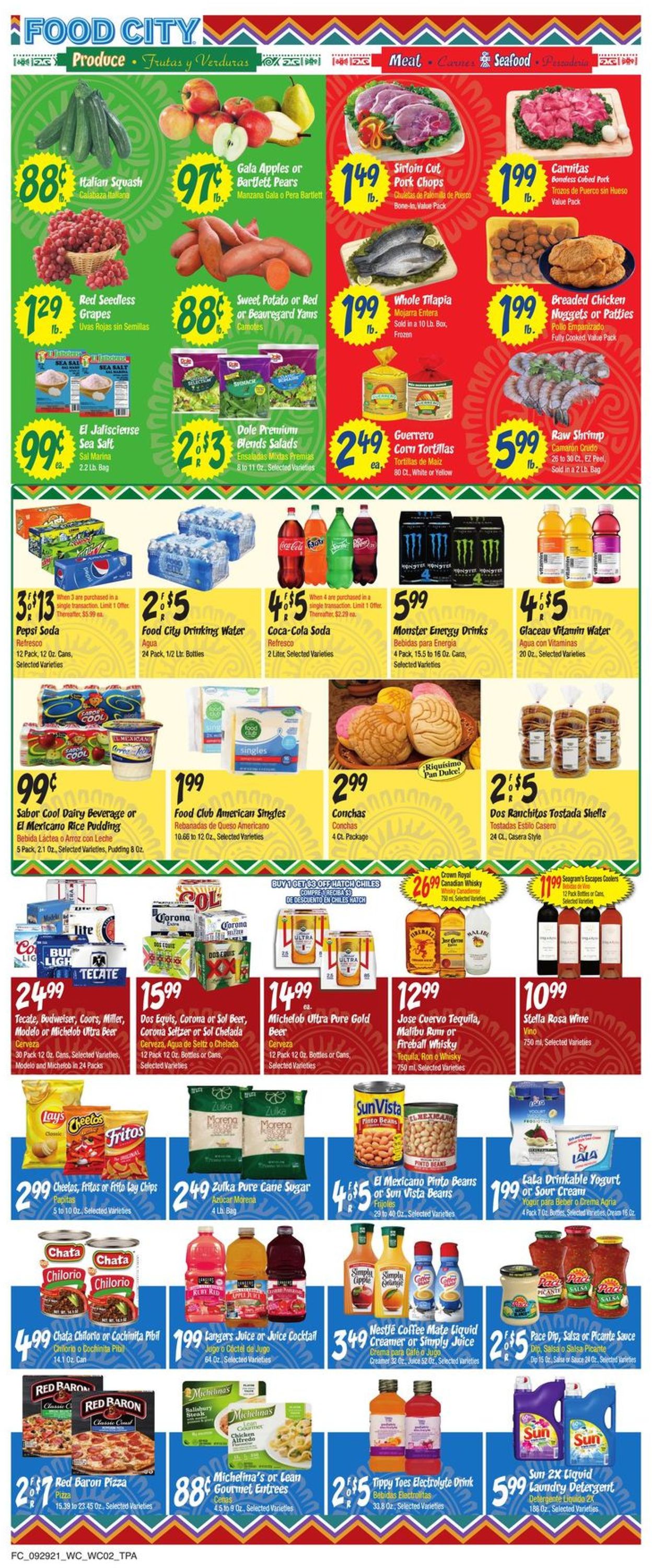 Food City Weekly Ad Circular - valid 09/29-10/05/2021 (Page 3)