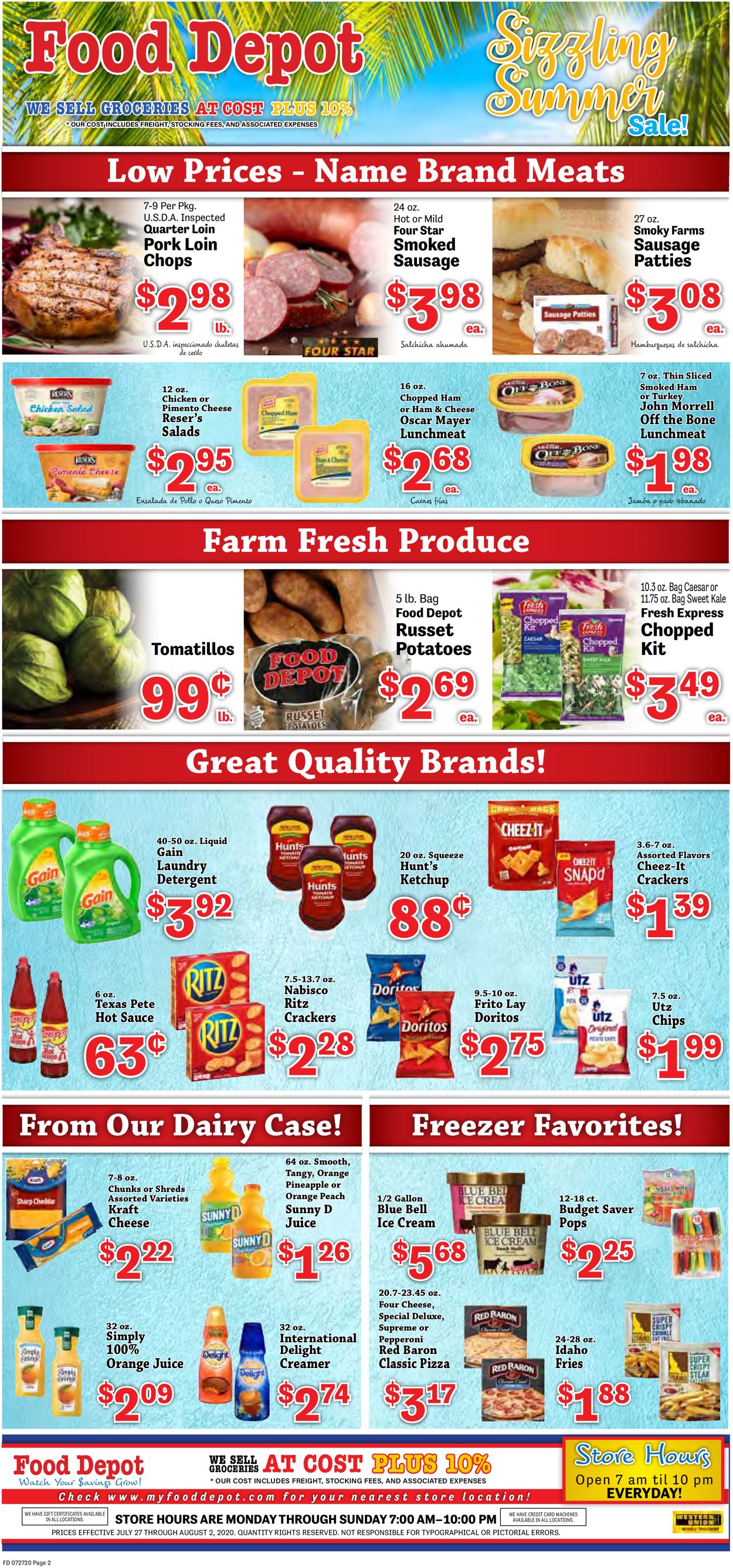 Food Depot Weekly Ad Circular - valid 07/27-08/02/2020 (Page 2)