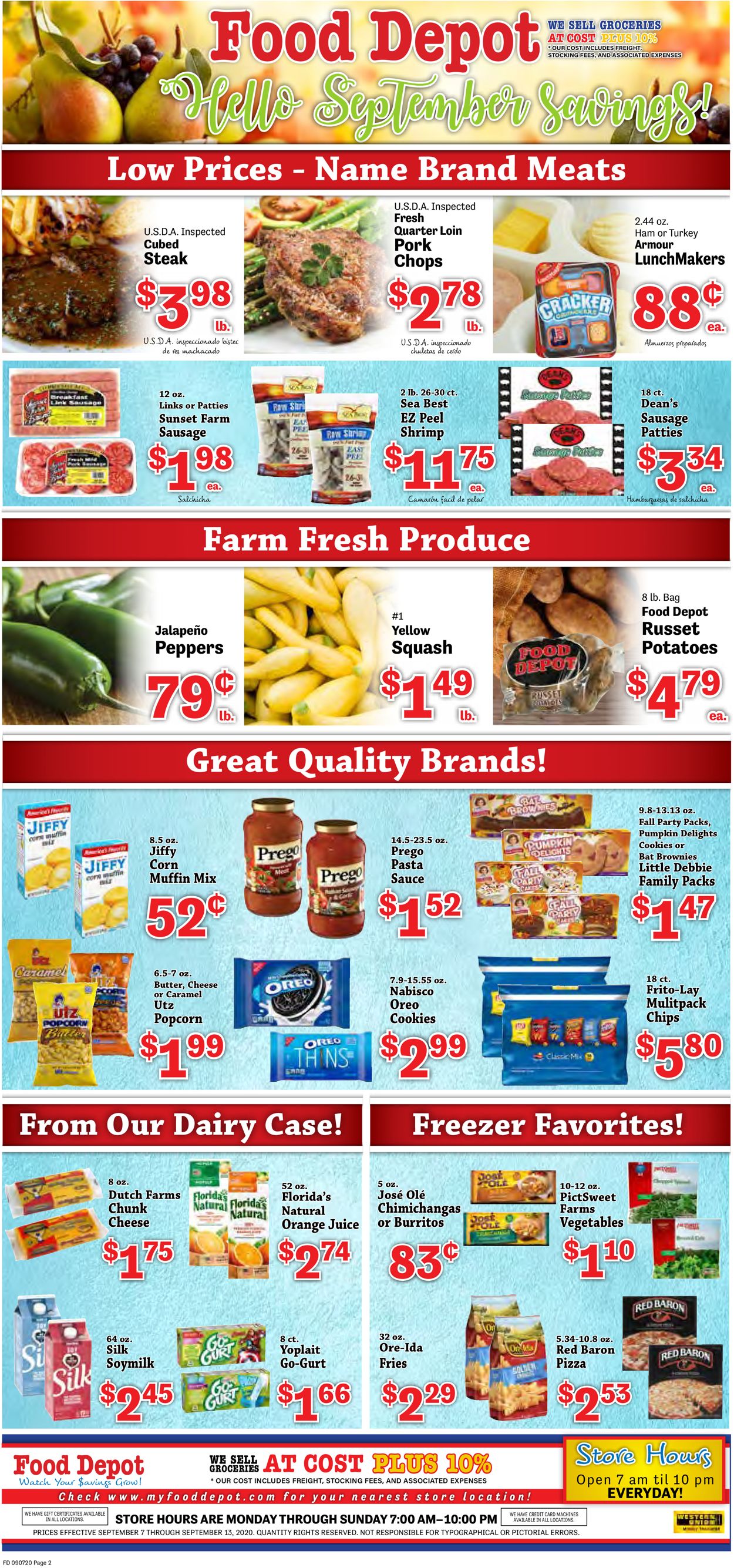 Food Depot Weekly Ad Circular - valid 09/07-09/13/2020 (Page 2)