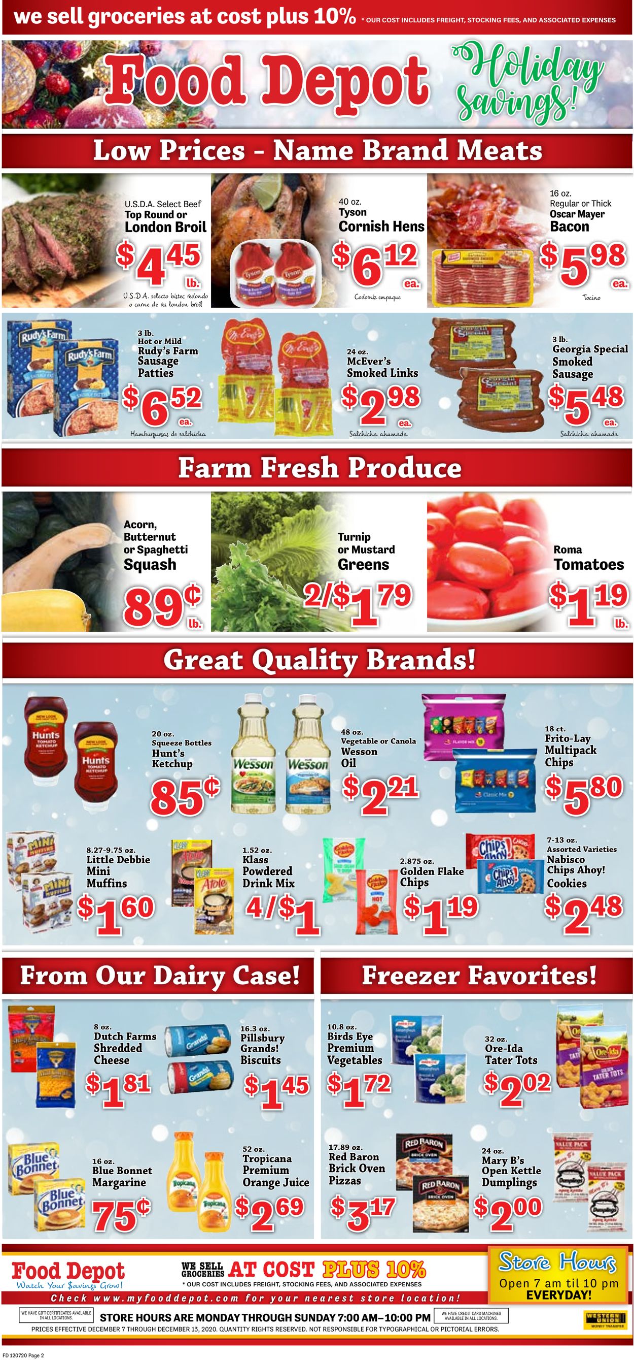 Food Depot Weekly Ad Circular - valid 12/07-12/13/2020 (Page 2)
