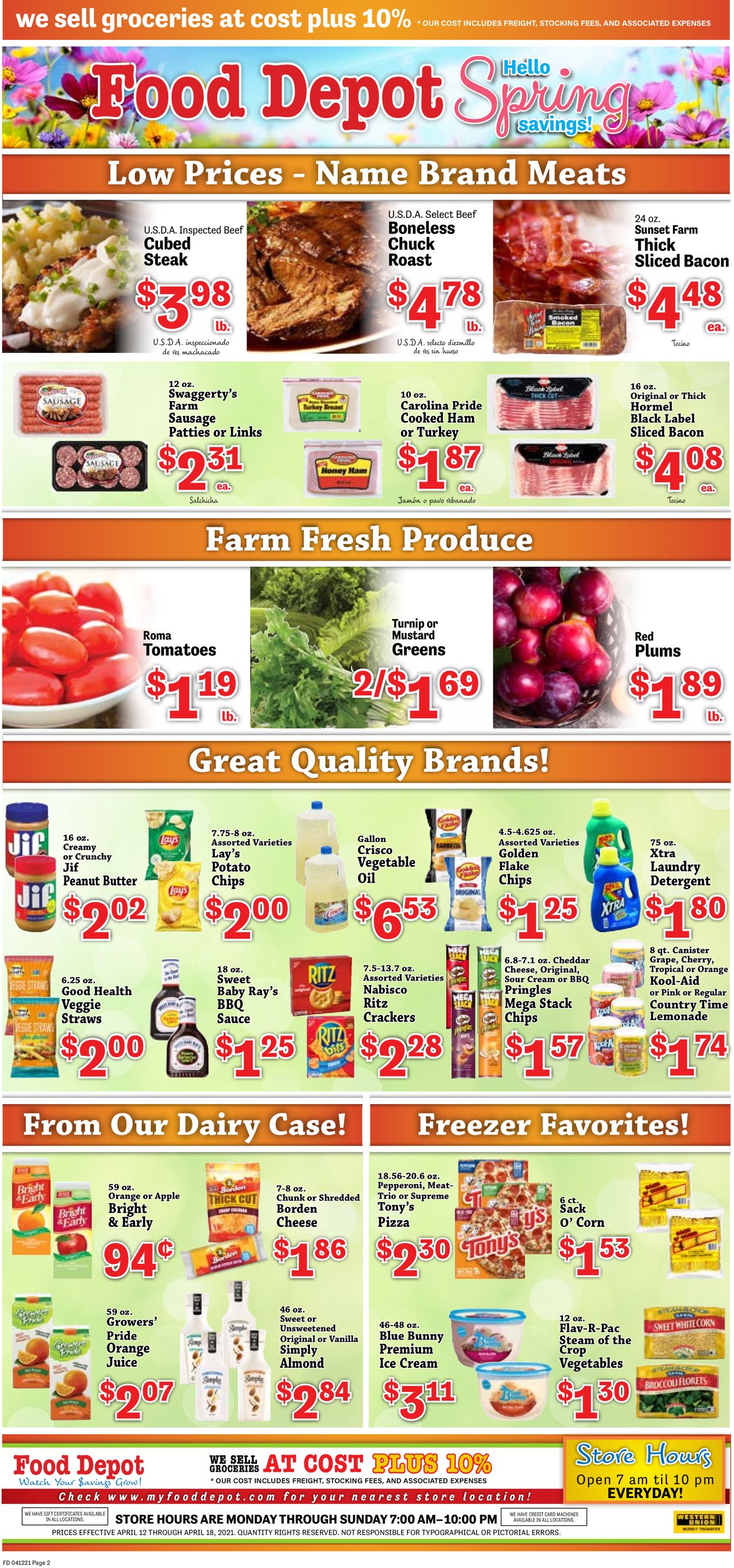 Food Depot Weekly Ad Circular - valid 04/12-04/18/2021 (Page 2)