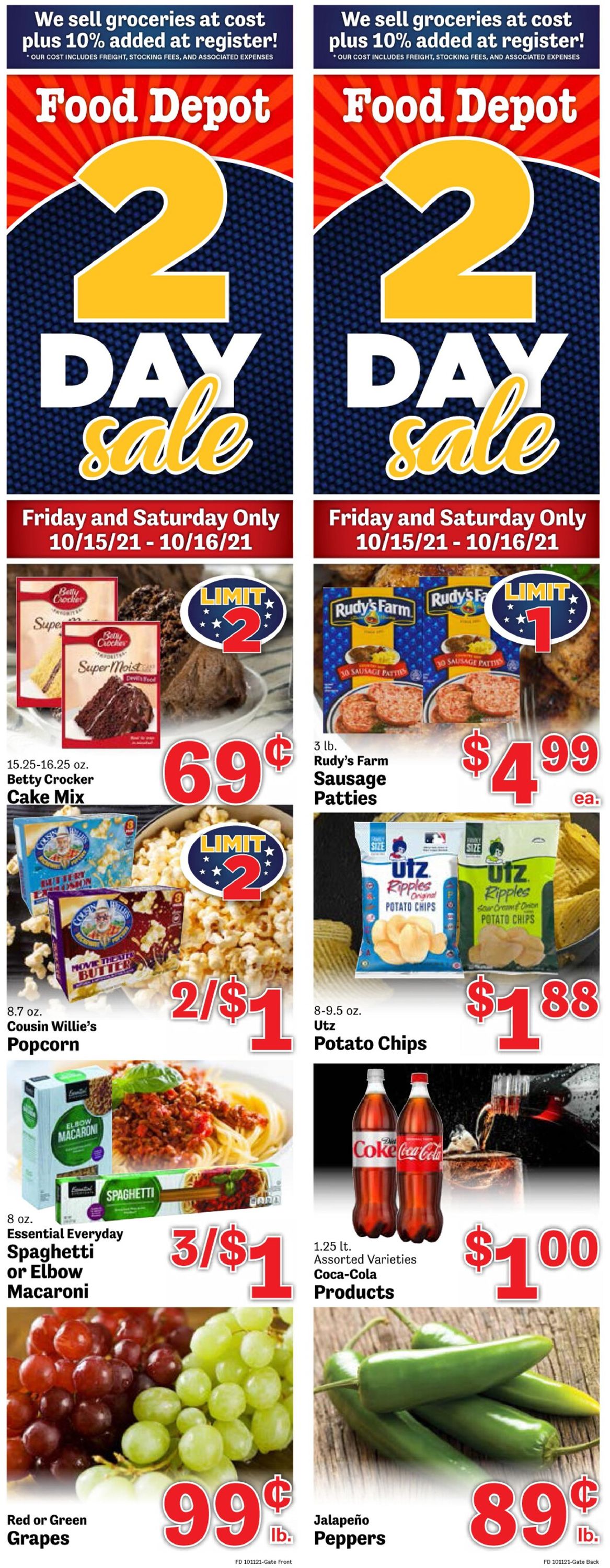 Food Depot Weekly Ad Circular - valid 10/11-10/17/2021 (Page 3)