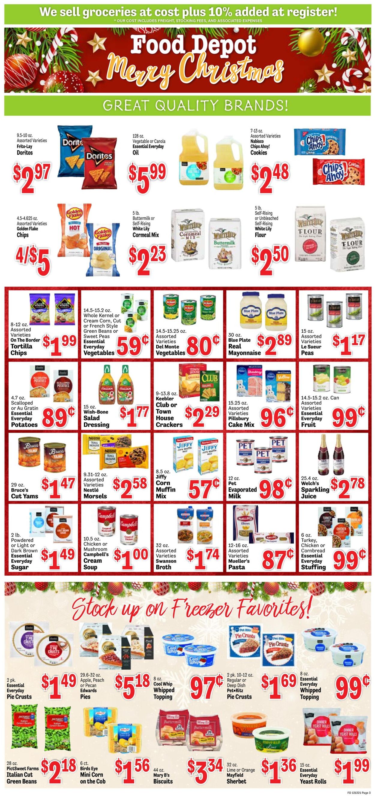 Food Depot CHRISTMAS 2021 Weekly Ad Circular - valid 12/13-12/26/2021 (Page 3)