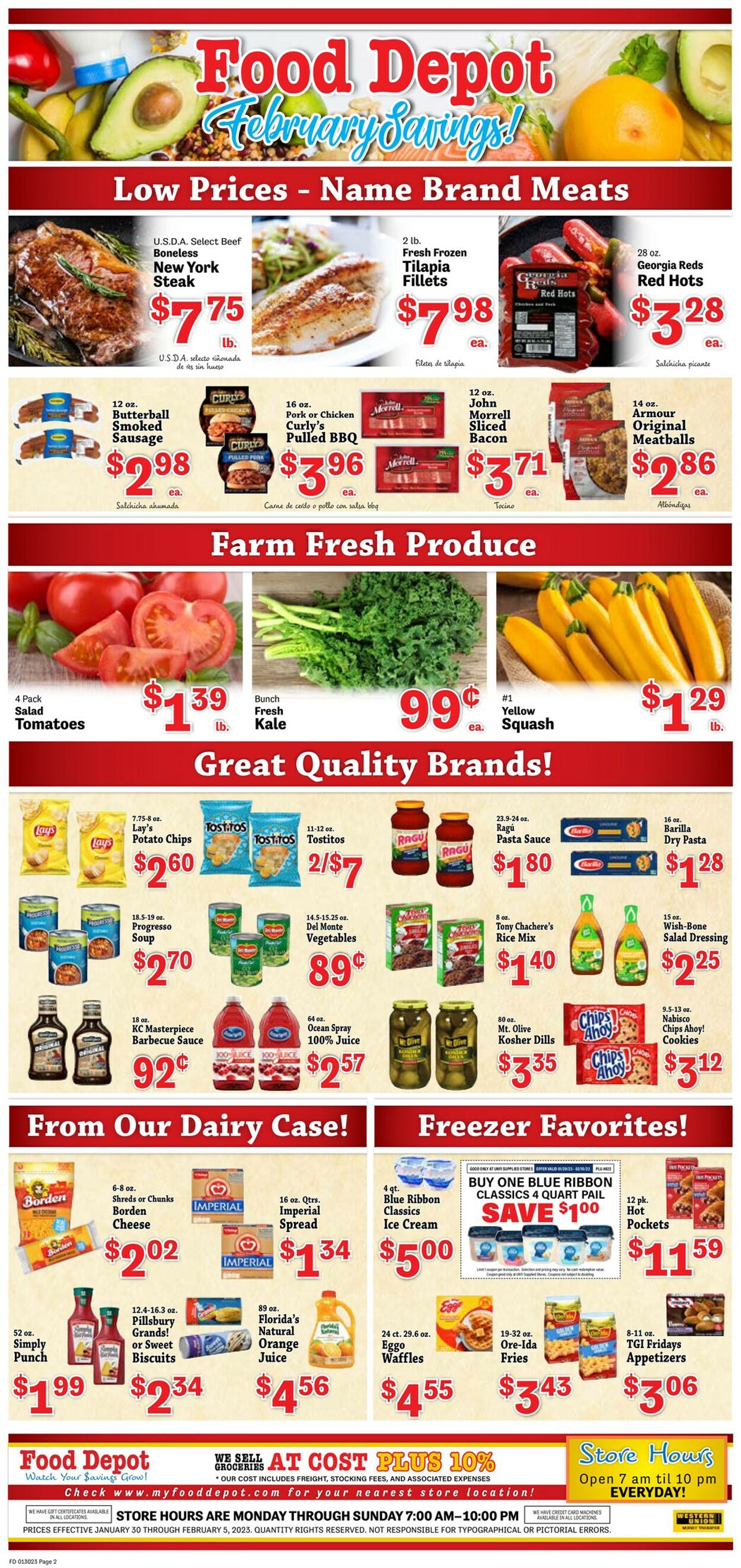 Food Depot Weekly Ad Circular - valid 01/30-02/05/2023 (Page 2)