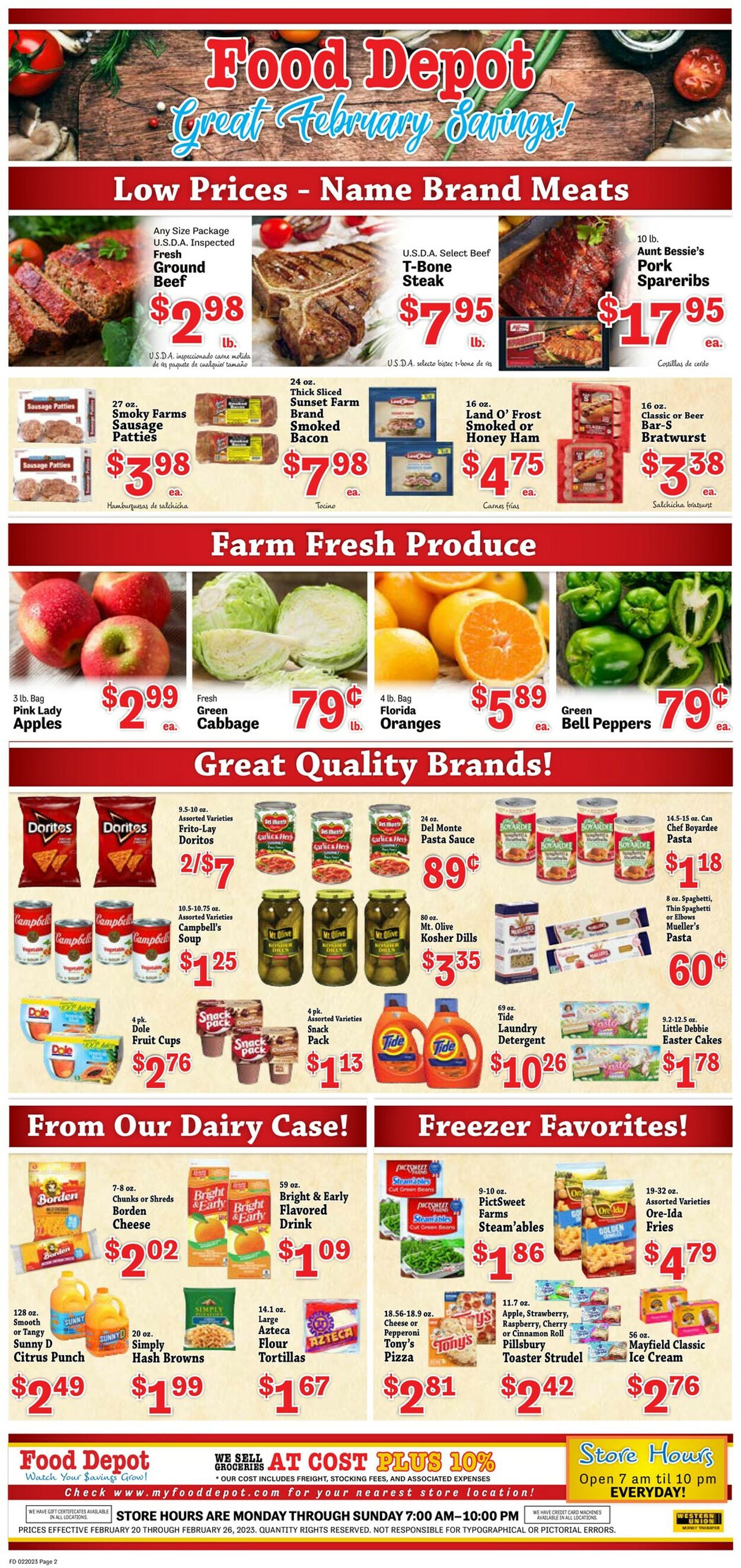 Food Depot Weekly Ad Circular - valid 02/20-02/26/2023 (Page 2)