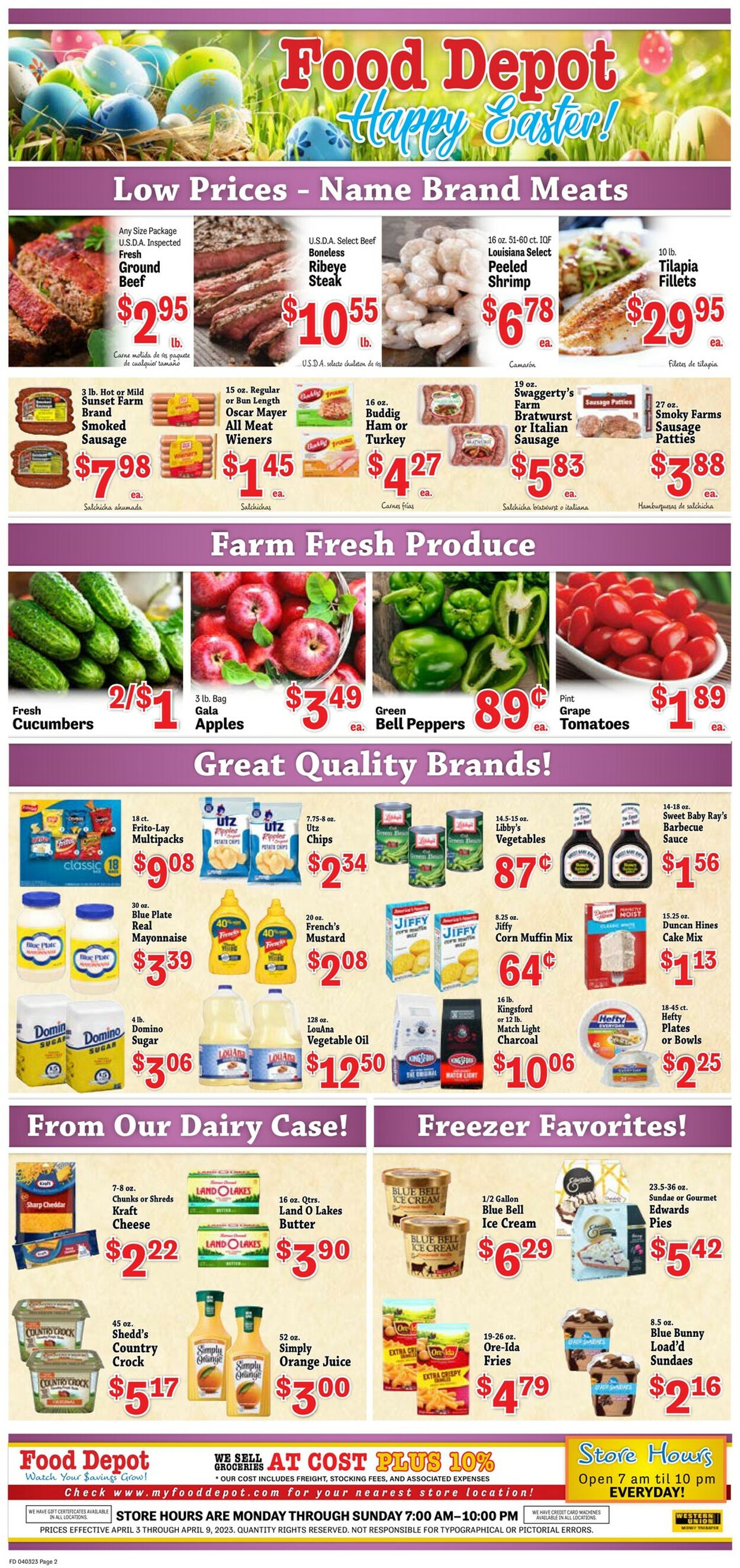 Food Depot Weekly Ad Circular - valid 04/03-04/09/2023 (Page 2)