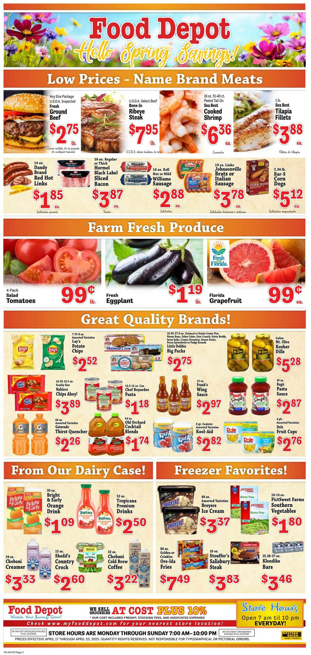Food Depot Weekly Ad Circular - valid 04/17-04/23/2023 (Page 2)