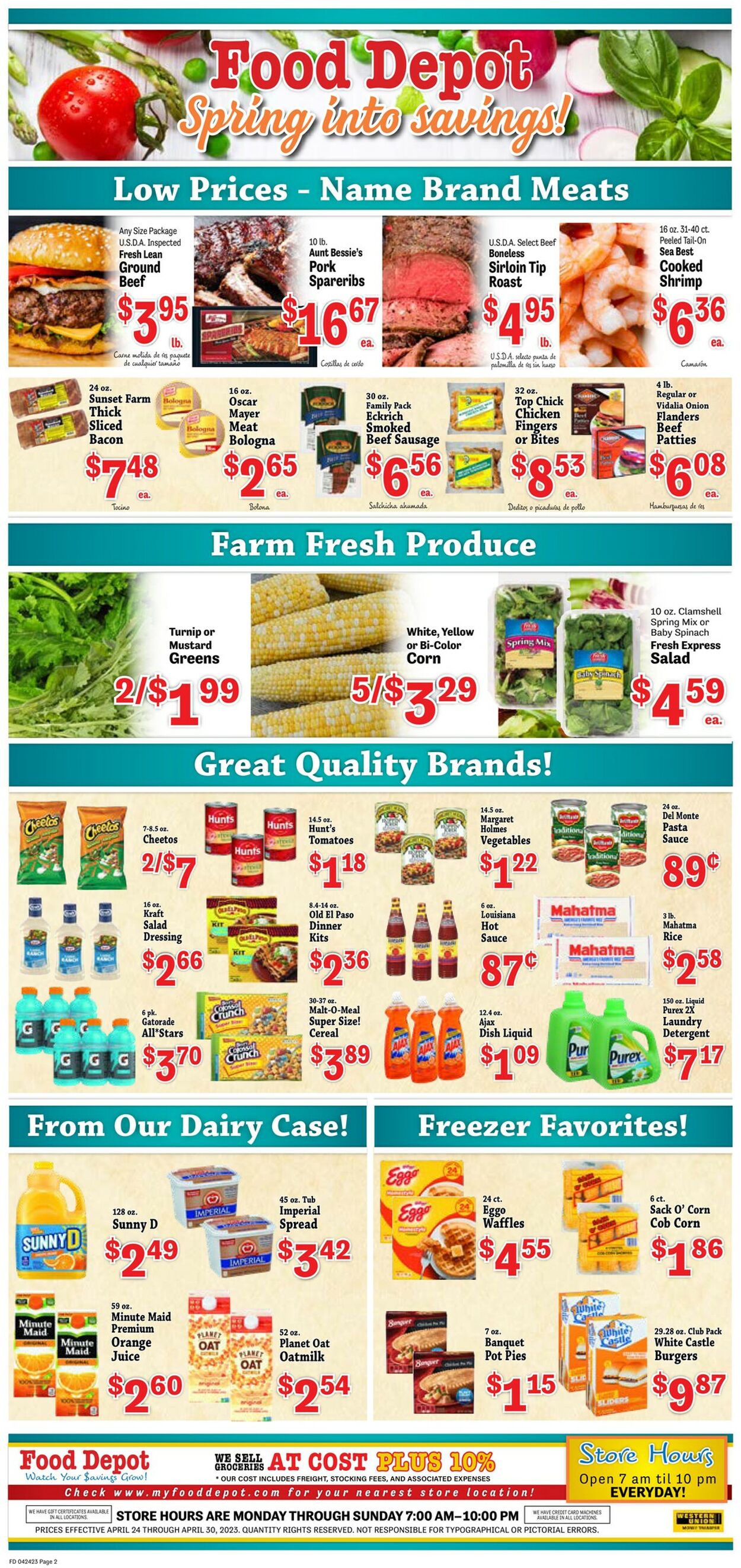 Food Depot Weekly Ad Circular - valid 04/24-04/30/2023 (Page 2)