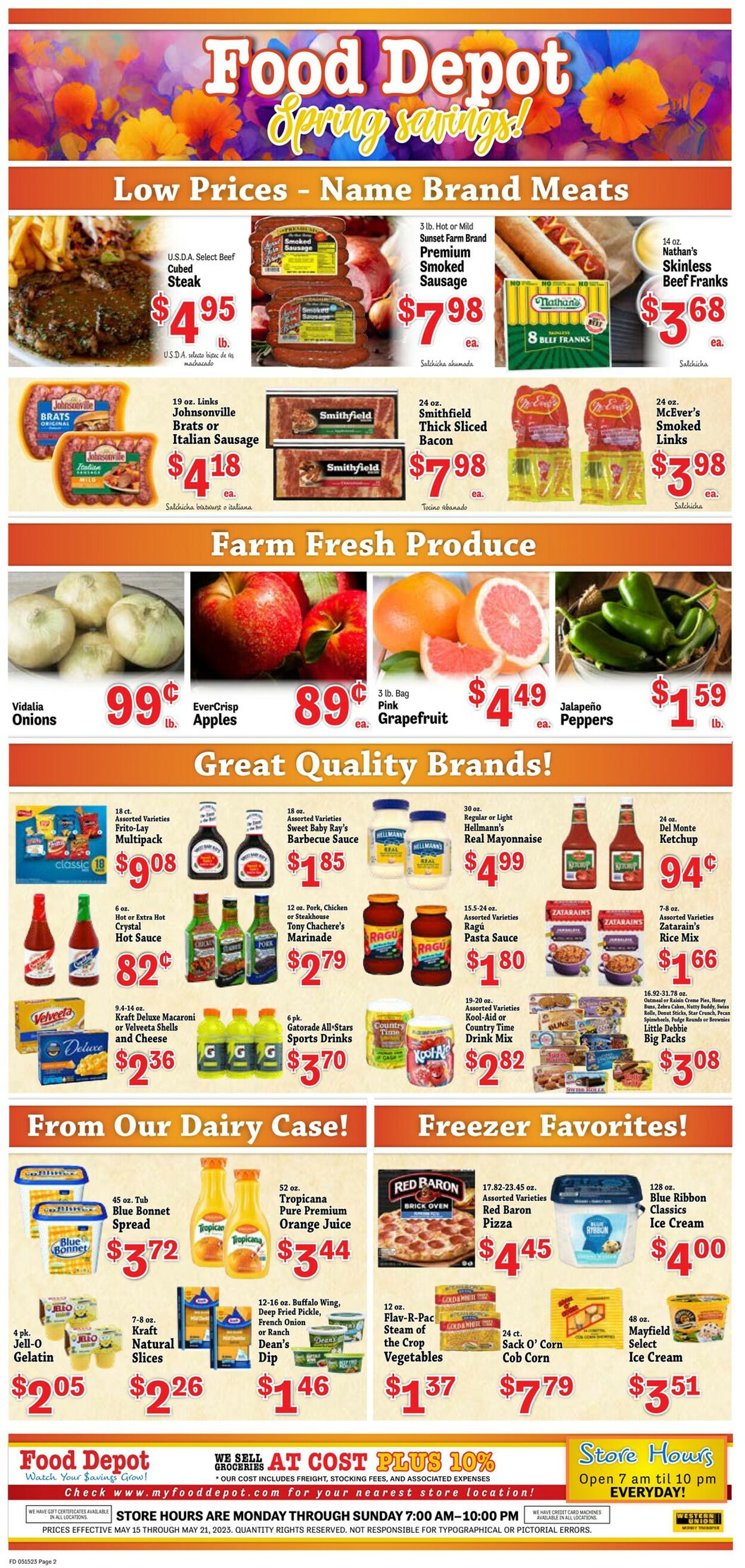 Food Depot Weekly Ad Circular - valid 05/15-05/21/2023 (Page 2)