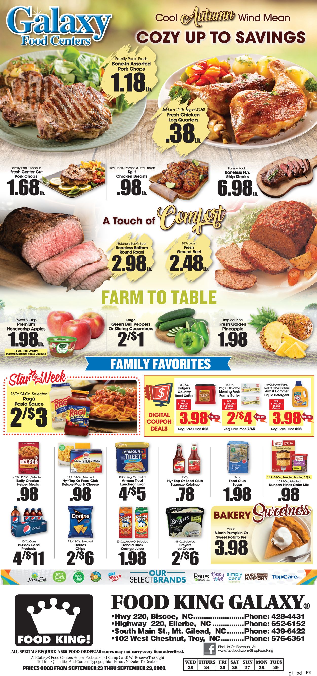 Food King Weekly Ad Circular - valid 09/23-09/29/2020