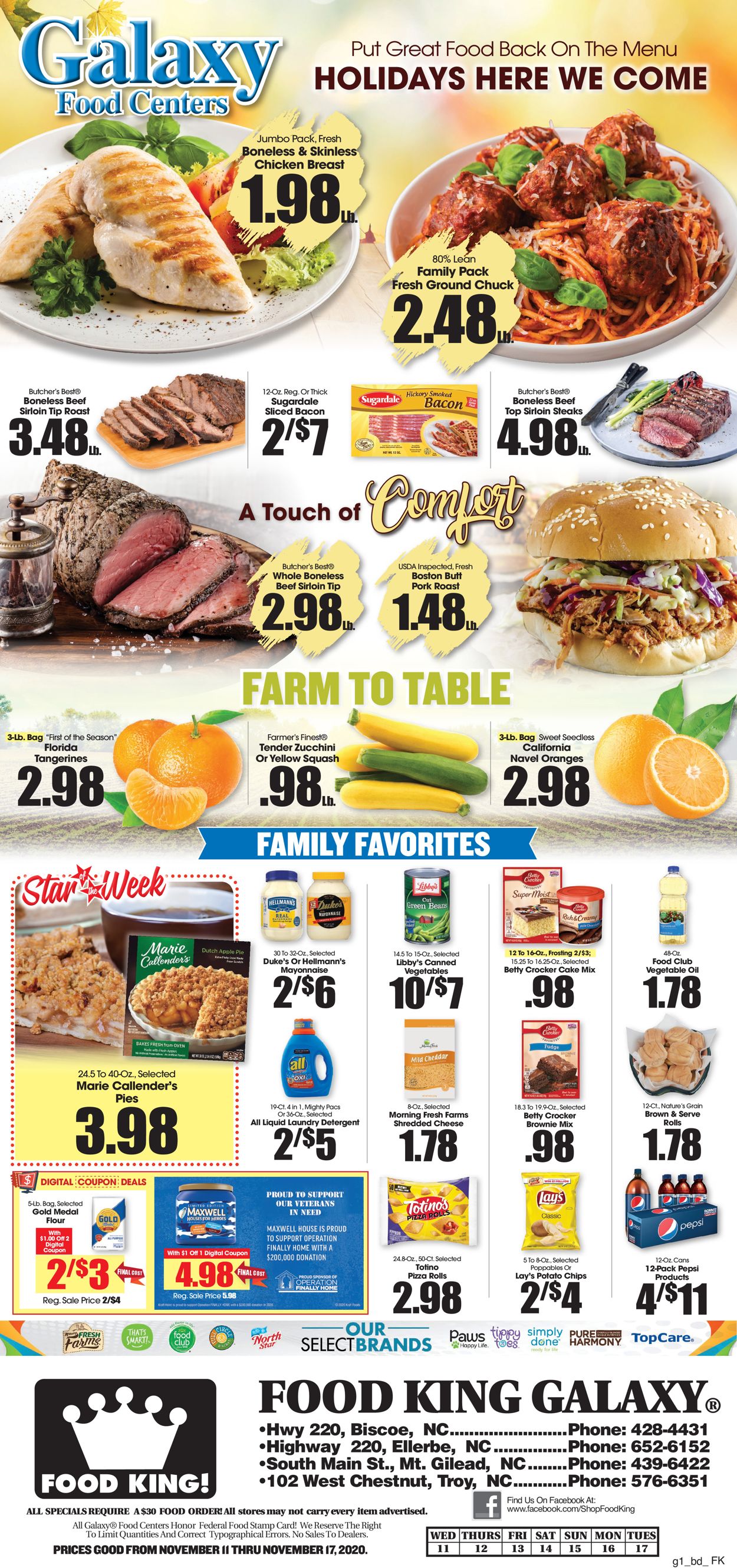 Food King Weekly Ad Circular - valid 11/11-11/17/2020