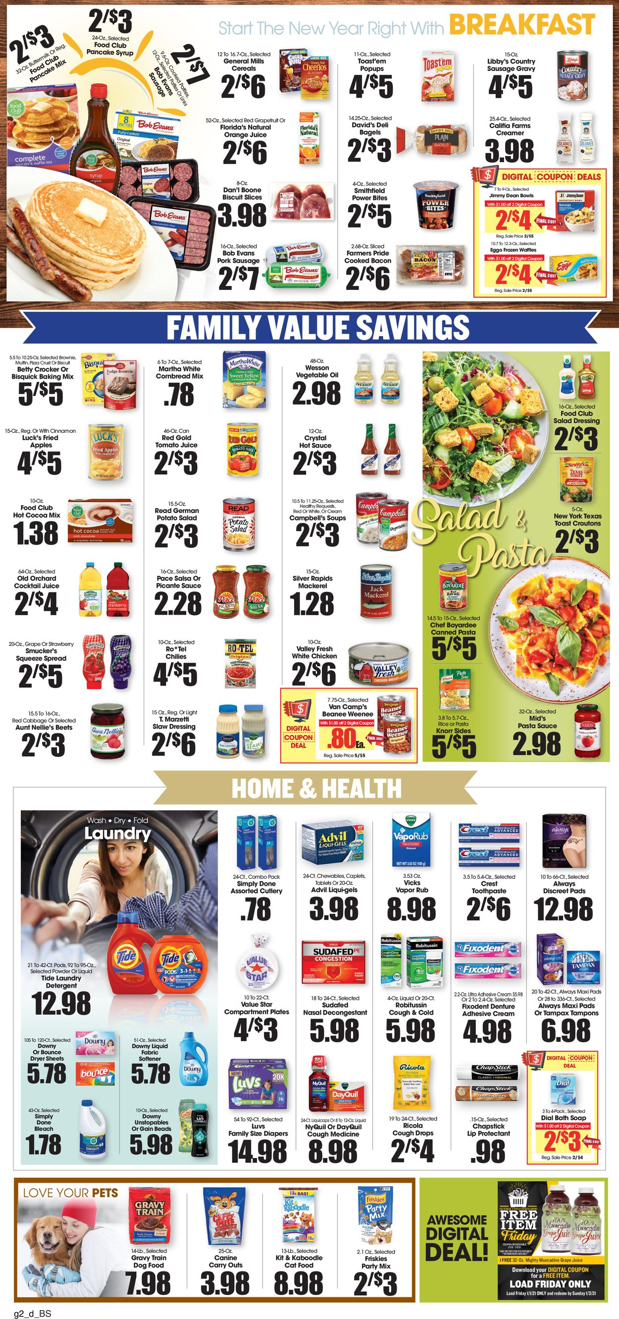 Food King Weekly Ad Circular - valid 12/30-01/05/2021 (Page 2)
