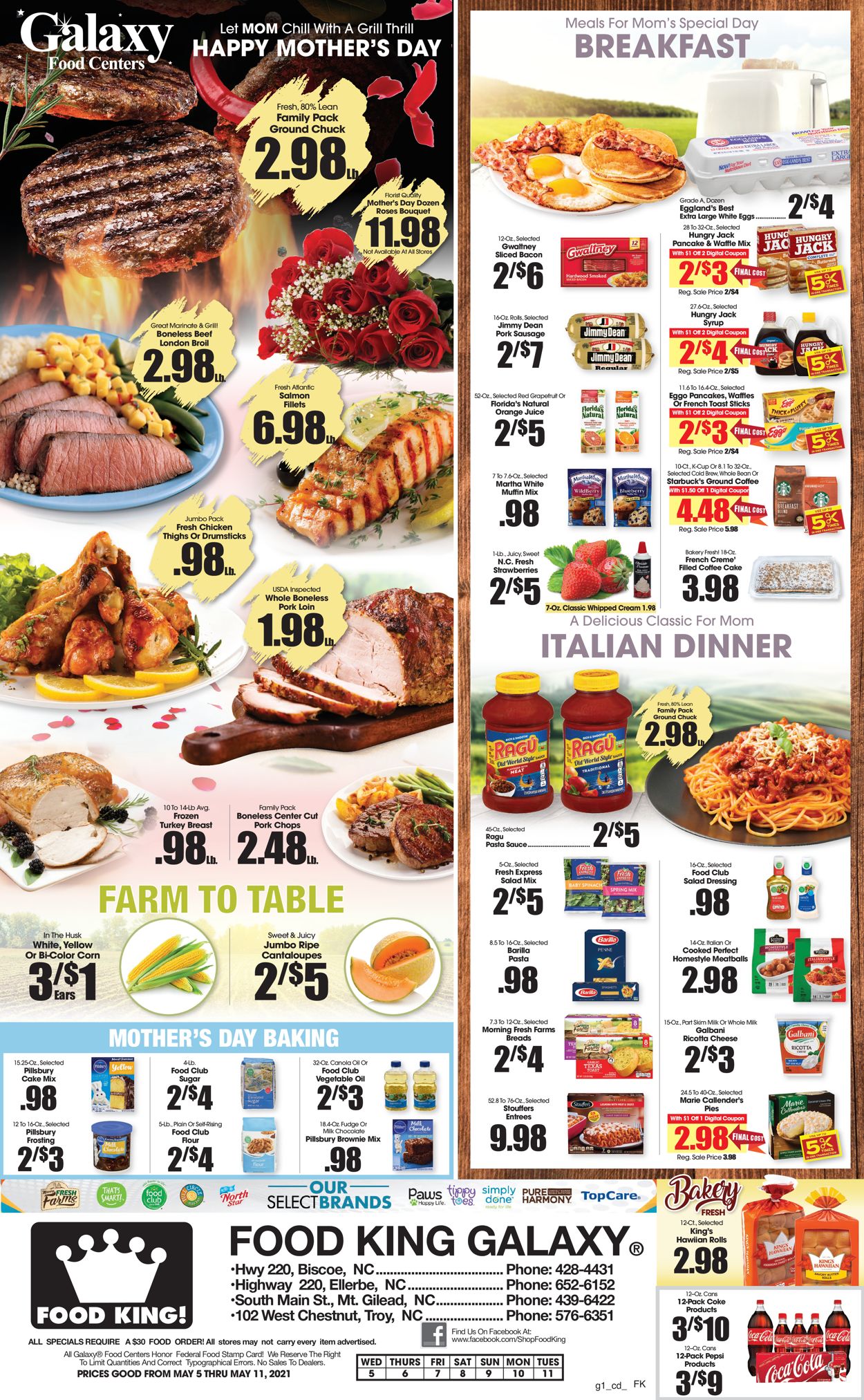 Food King Weekly Ad Circular - valid 05/05-05/11/2021