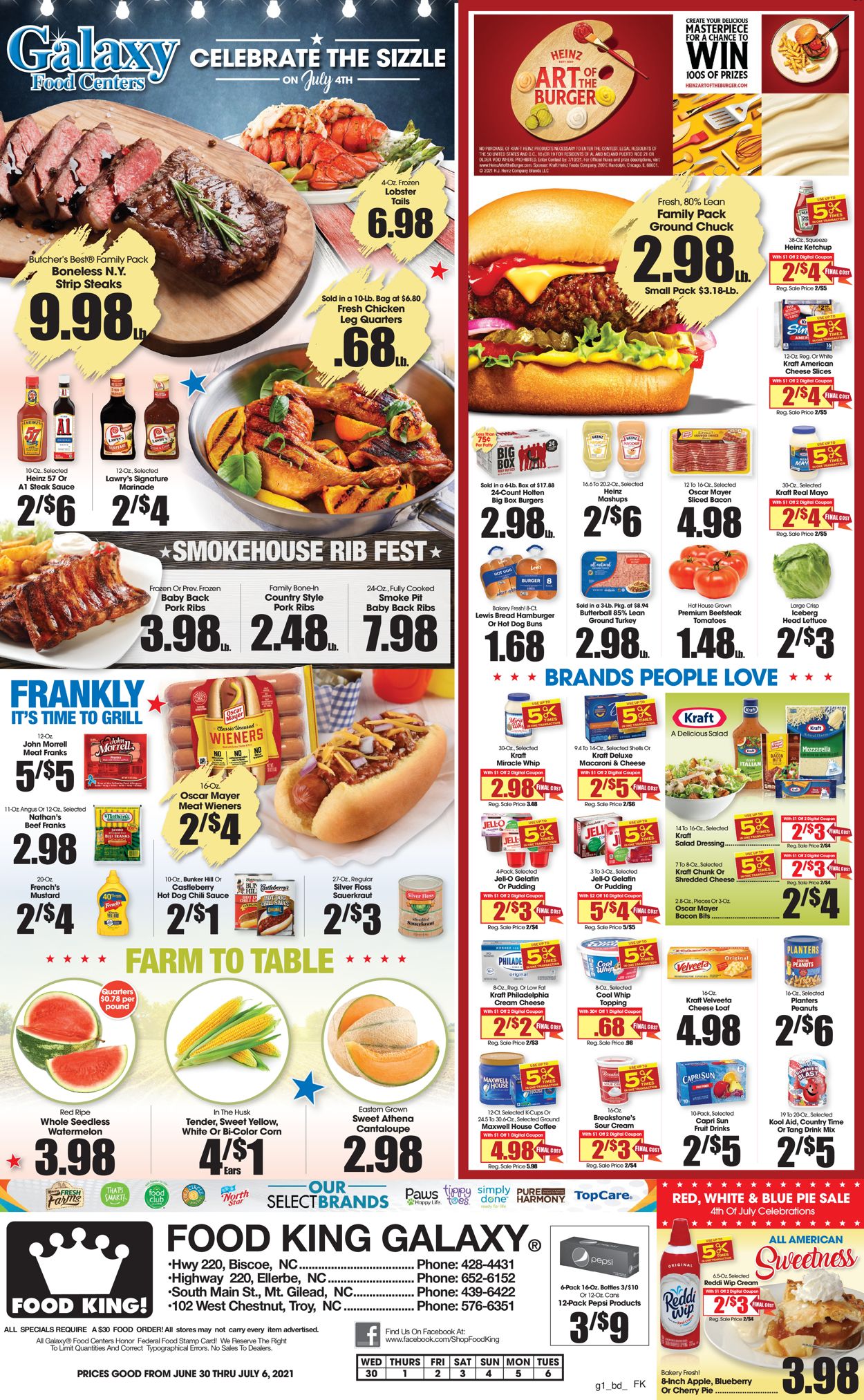 Food King Weekly Ad Circular - valid 06/30-07/06/2021