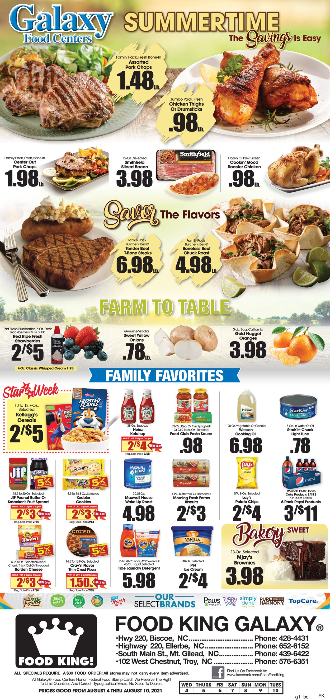 Food King Weekly Ad Circular - valid 08/04-08/10/2021