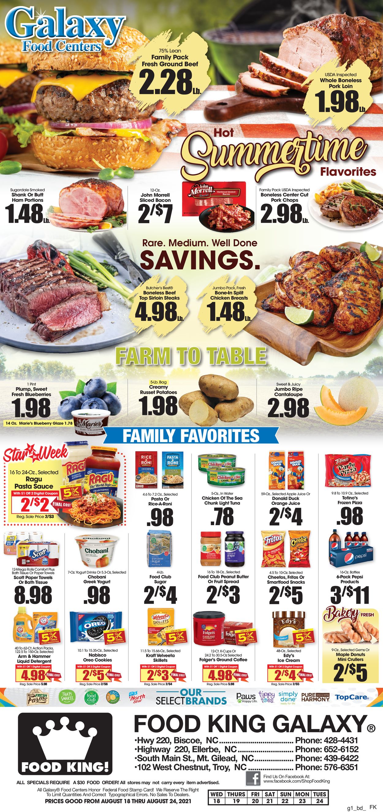 Food King Weekly Ad Circular - valid 08/18-08/24/2021