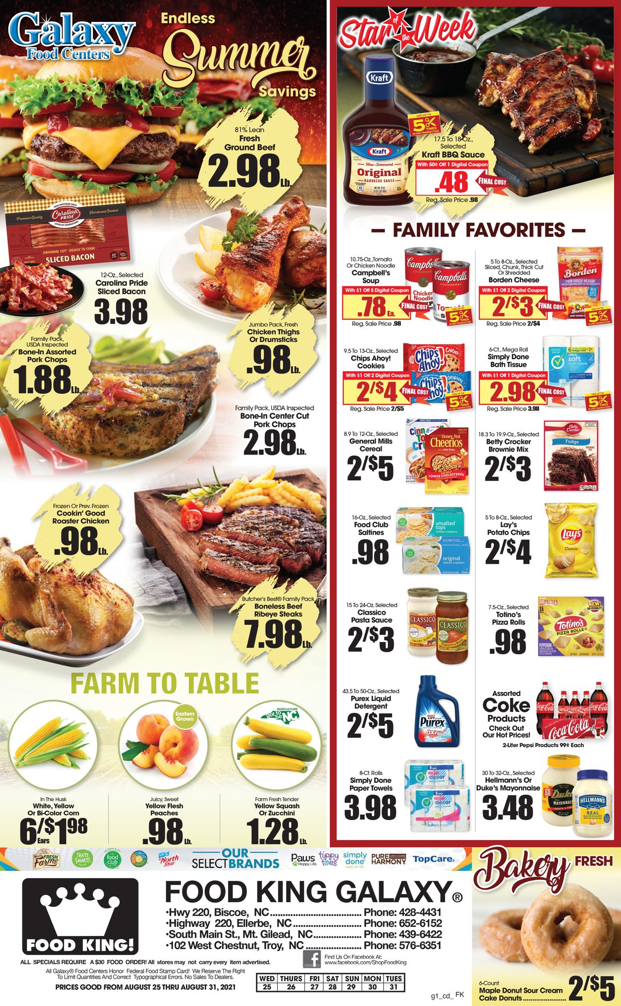 Food King Weekly Ad Circular - valid 08/25-08/31/2021
