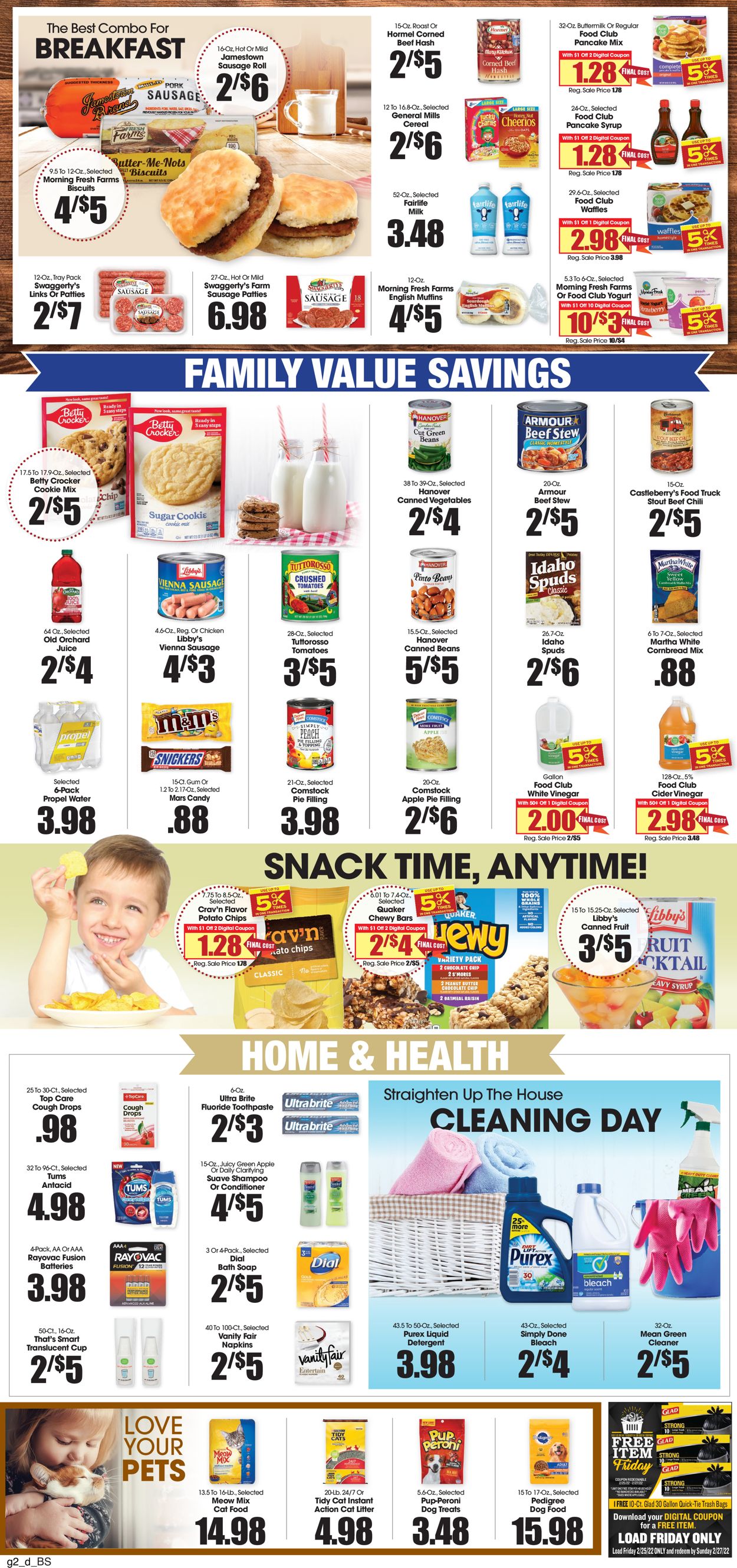 Food King Weekly Ad Circular - valid 02/23-03/01/2022 (Page 2)