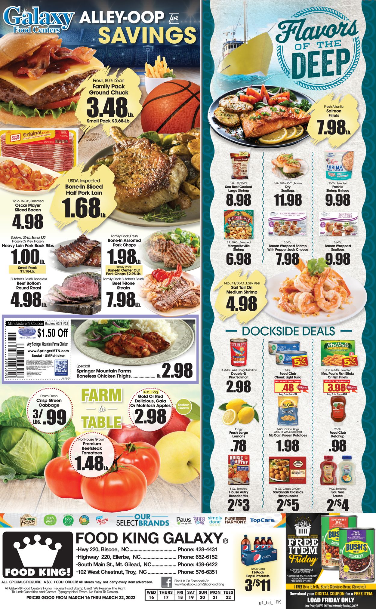 Food King Weekly Ad Circular - valid 03/16-03/22/2022