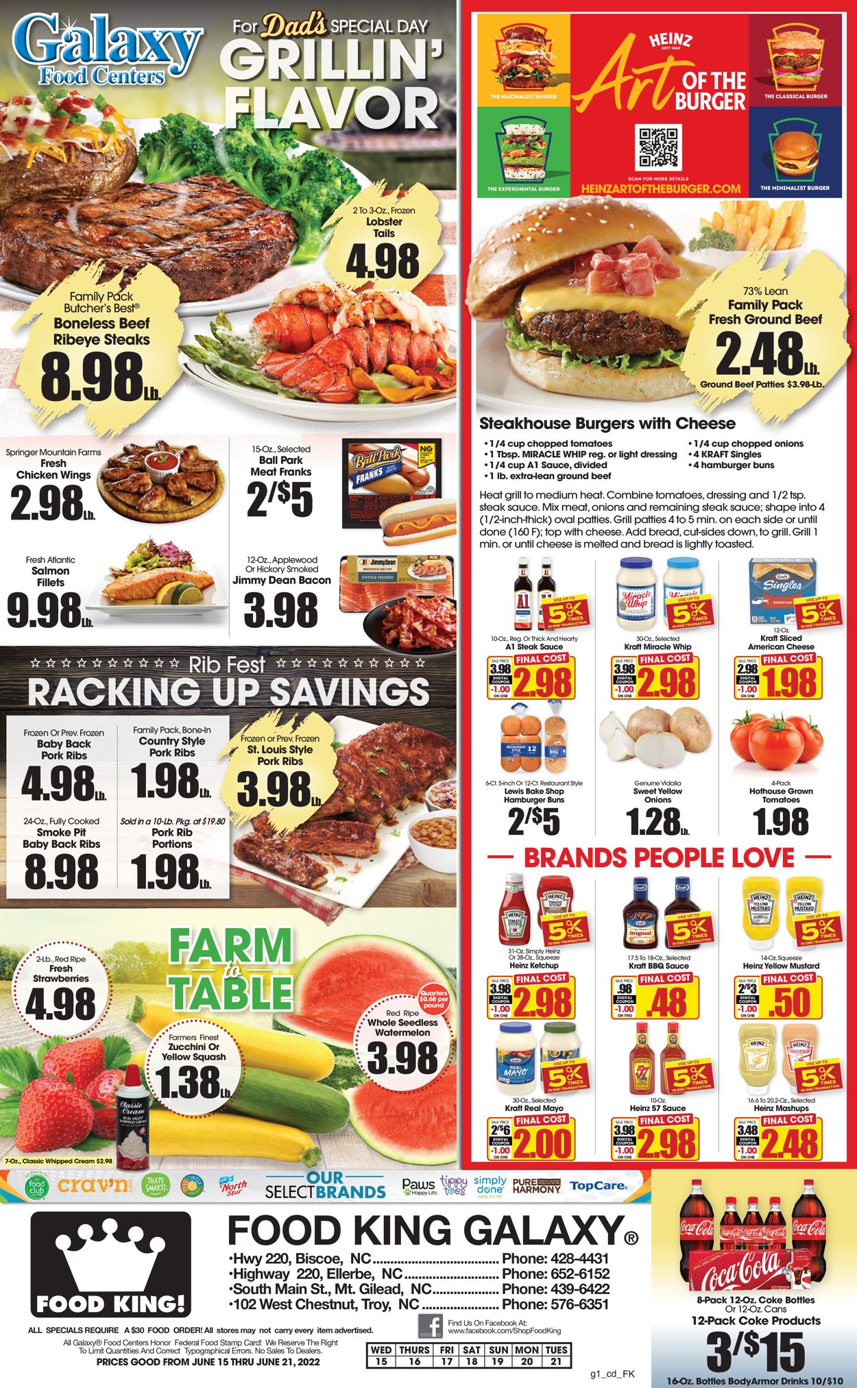 Food King Weekly Ad Circular - valid 06/15-06/21/2022