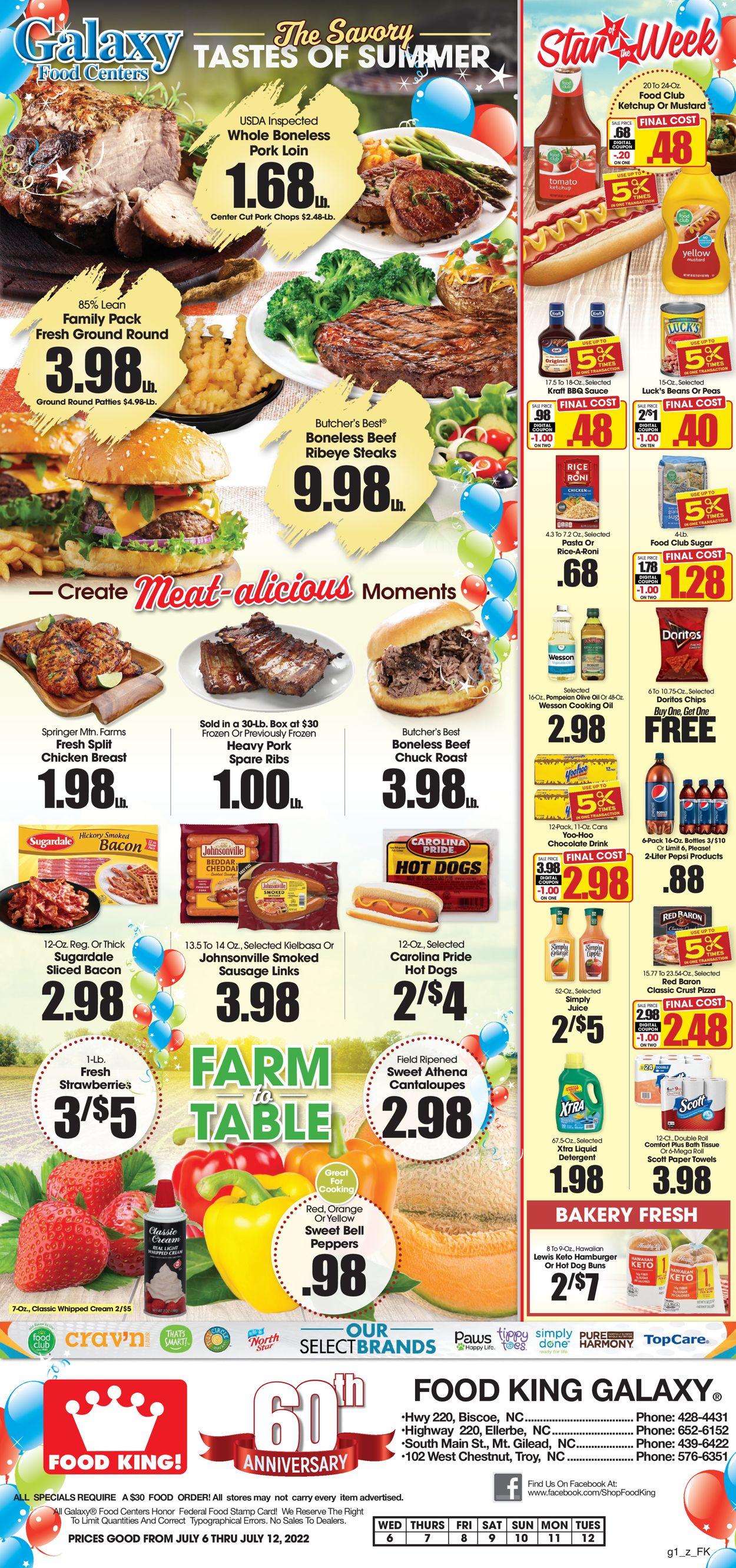 Food King Weekly Ad Circular - valid 07/06-07/12/2022