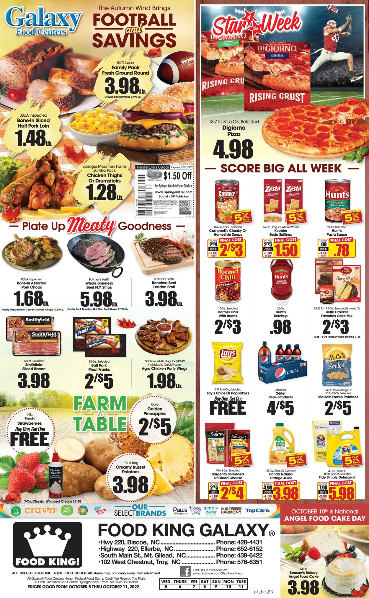 Food King Weekly Ad Circular - valid 10/05-10/11/2022